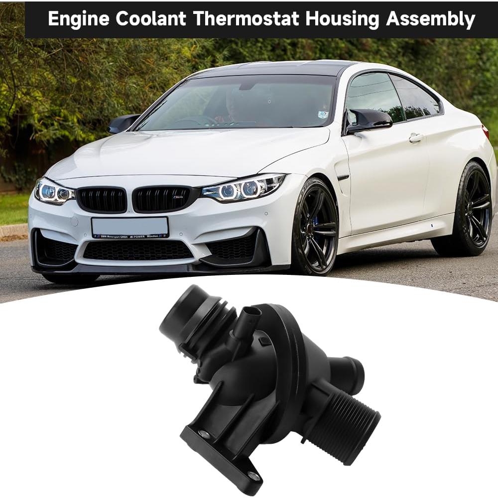 Carcasa del Termostato Refrigerante YOLLKY para BMW 2.0L 2012-2018