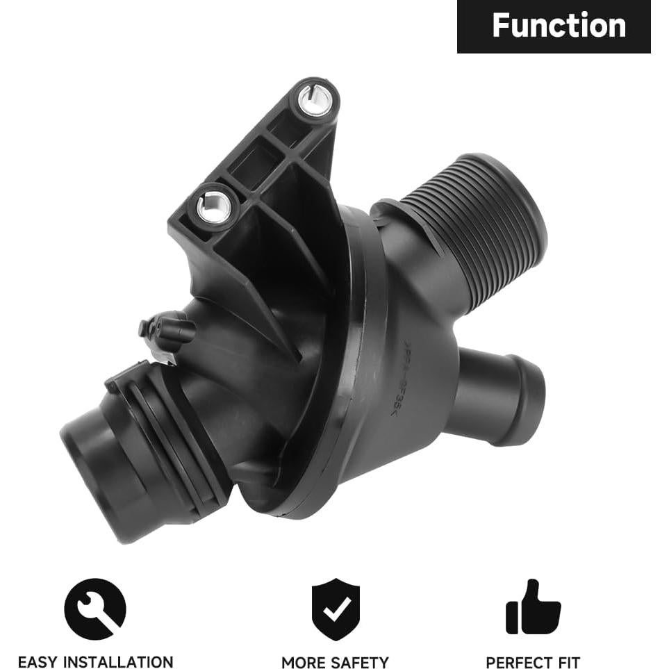 Carcasa del Termostato Refrigerante YOLLKY para BMW 2.0L 2012-2018