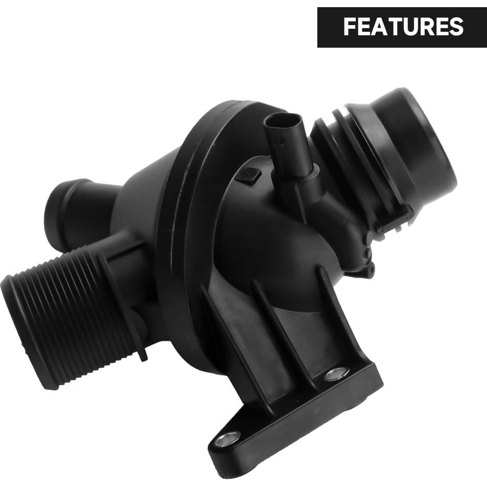 Carcasa del Termostato Refrigerante YOLLKY para BMW 2.0L 2012-2018