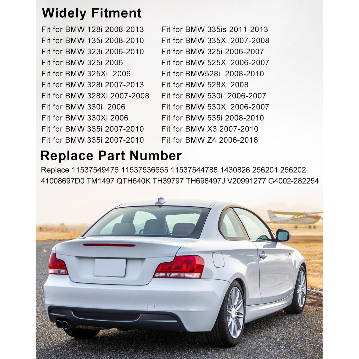 Carcasa de Termostato de Aluminio BOQNZN para BMW E90 E92 E60