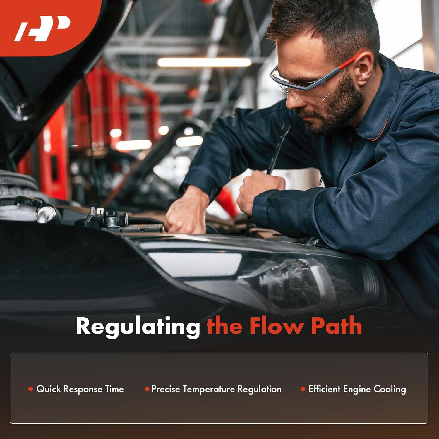 Termostato de Refrigerante A-Premium para Ford y Jeep