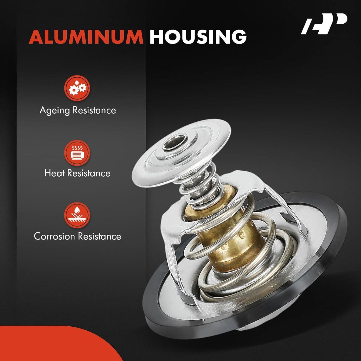 Termostato de Refrigerante A-Premium para Ford y Más