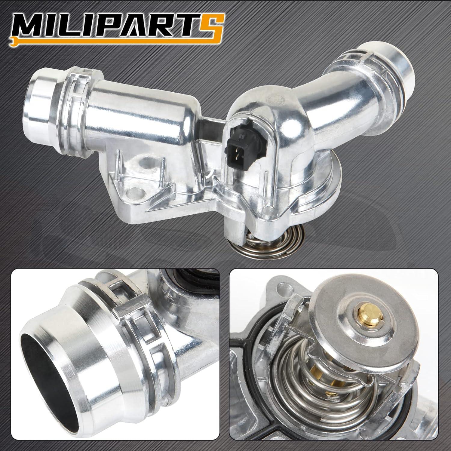 Carcasa de Termostato de Refrigerante Aluminio MILIPARTS para BMW