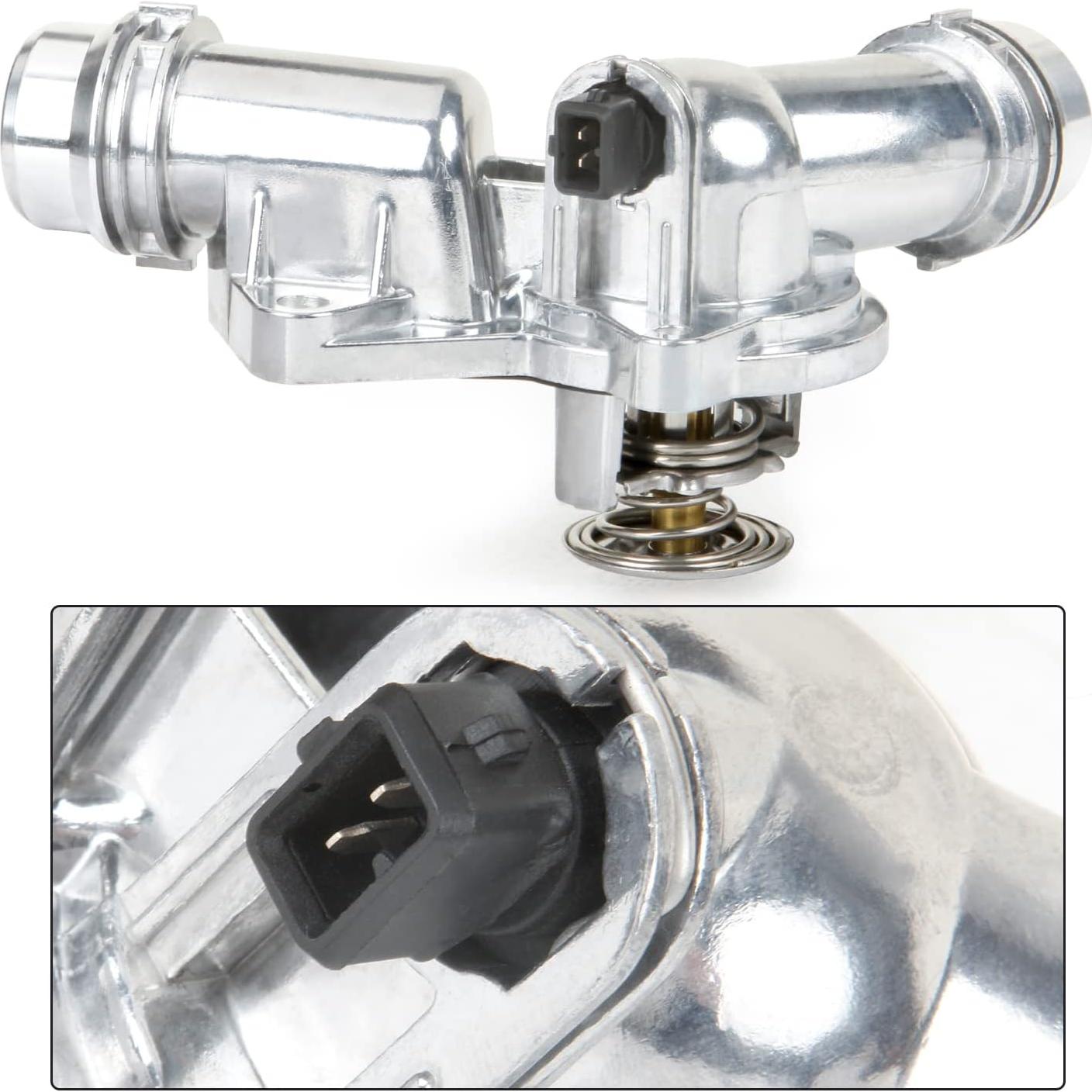 Carcasa de Termostato de Refrigerante Aluminio MILIPARTS para BMW