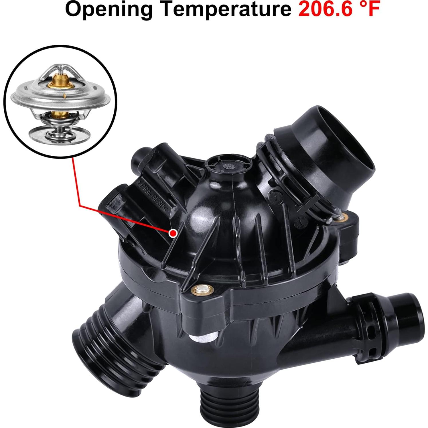 Carcasa Termostato EVIL ENERGY 11537549476 para BMW 3.0L