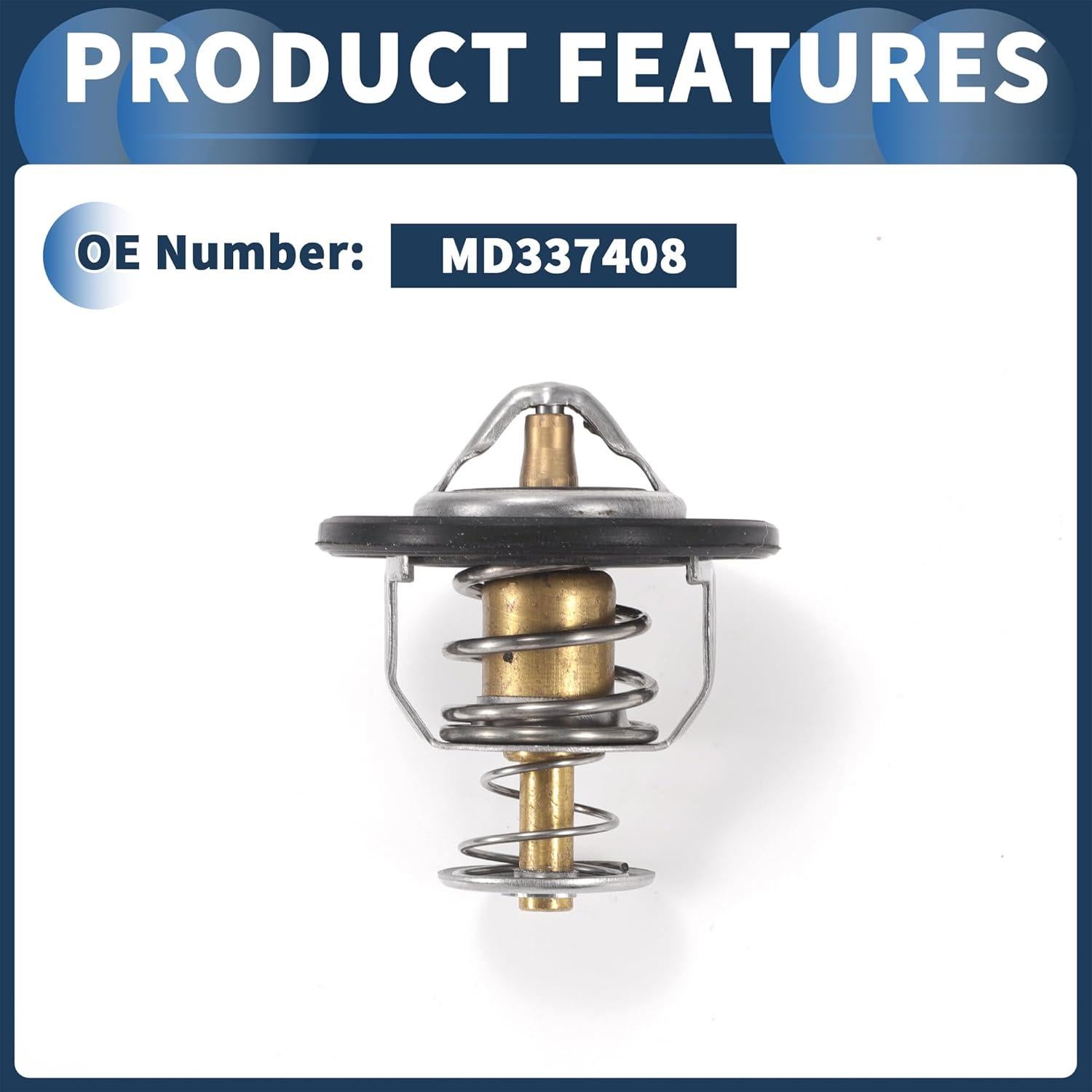 Termostato de Motor INFINAUTO MD337408 para Mitsubishi