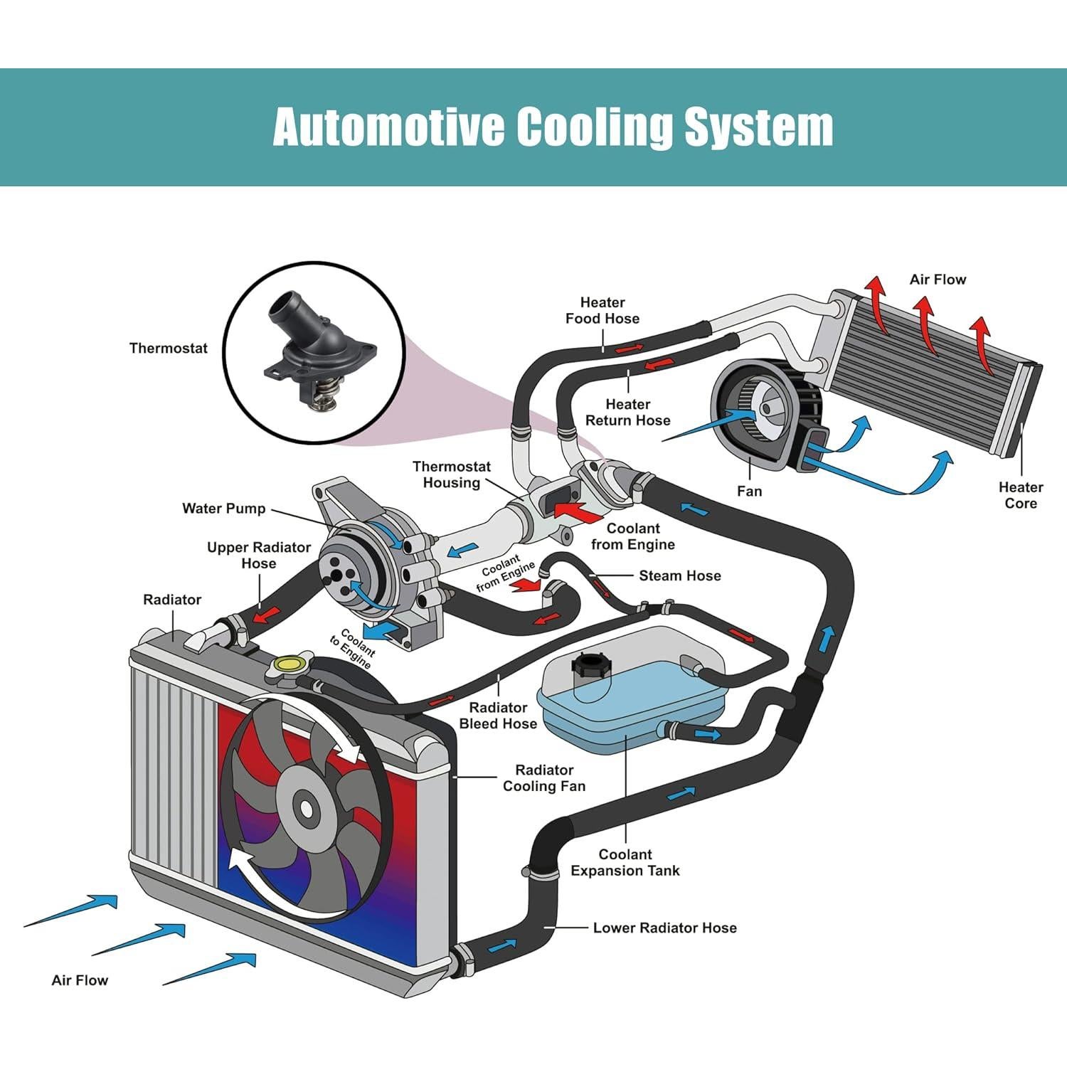 Conjunto Carcasa Termostato Motor X AUTOHAUX para Honda