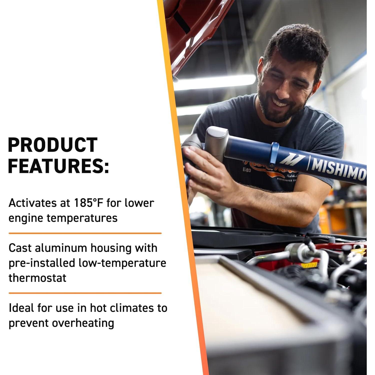 Termostato de Baja Temperatura Mishimoto para Ford 6.0L 2003-2007