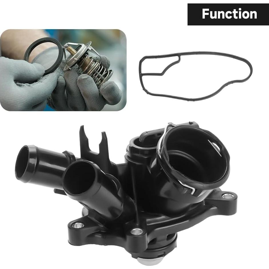 Carcasa del Termostato Refrigerante YOLLKY para Mercedes-Benz SLK250/C250 2012-2015