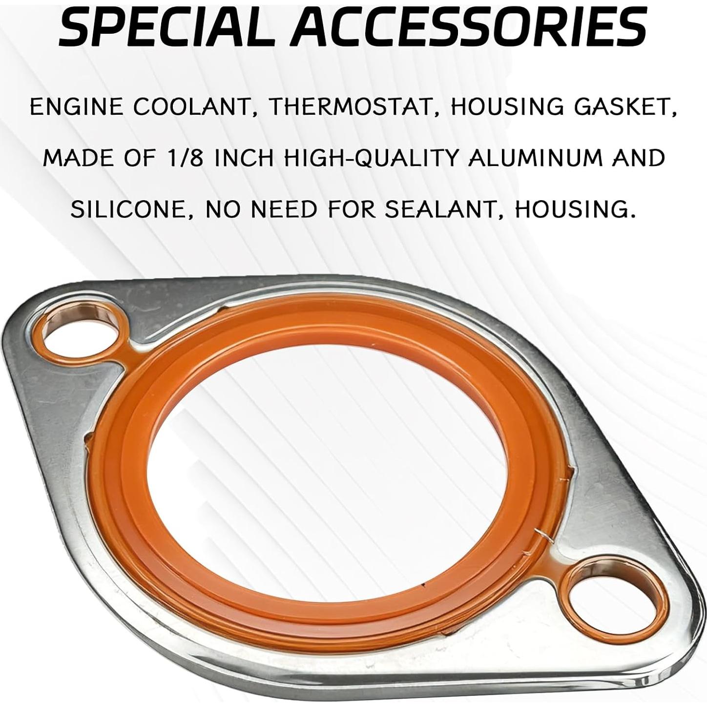 Junta de Carcasa de Termostato HHZL para Chevy SBC 265-500