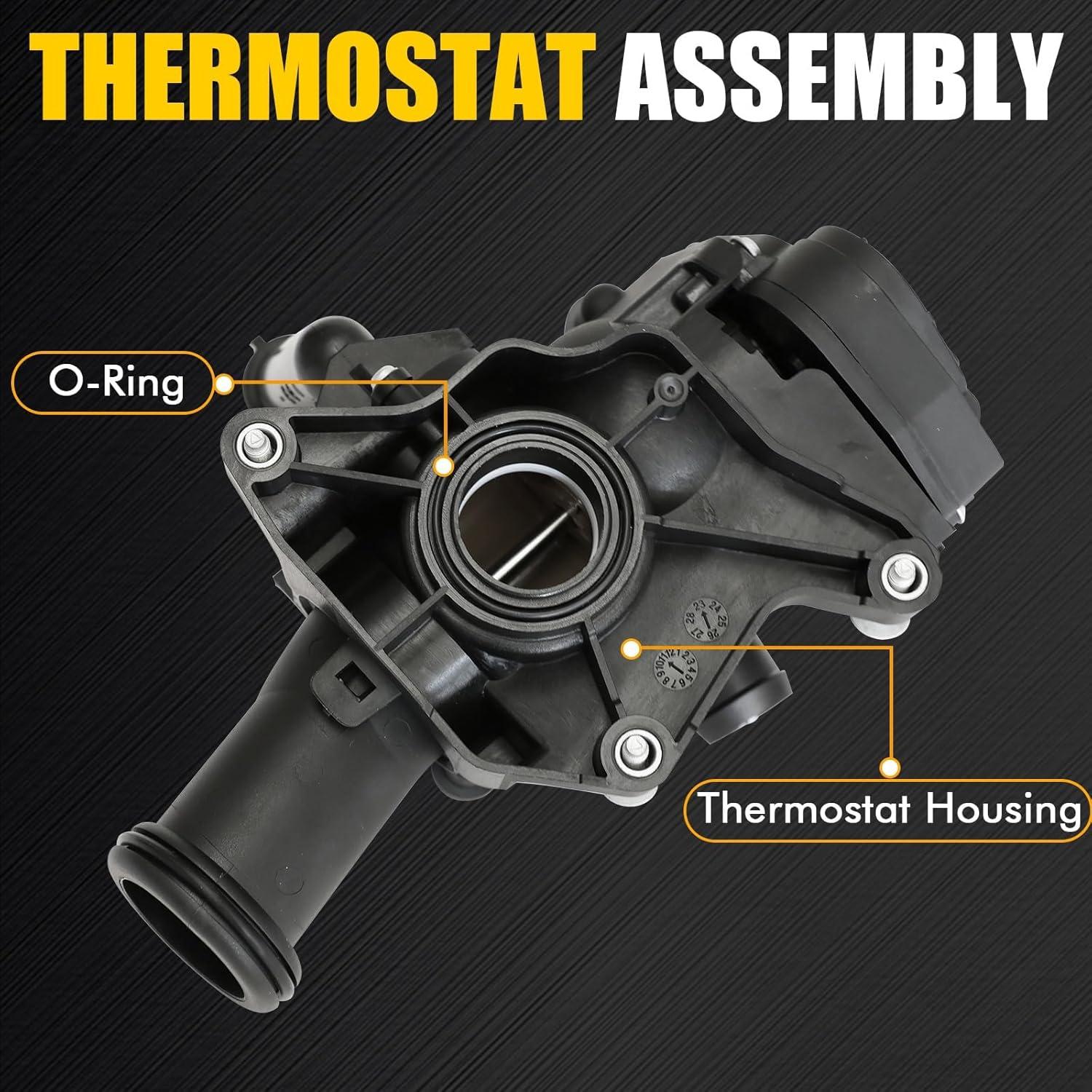 Termostato de Refrigerante MILIPARTS 11537642854 para BMW 2016-2021
