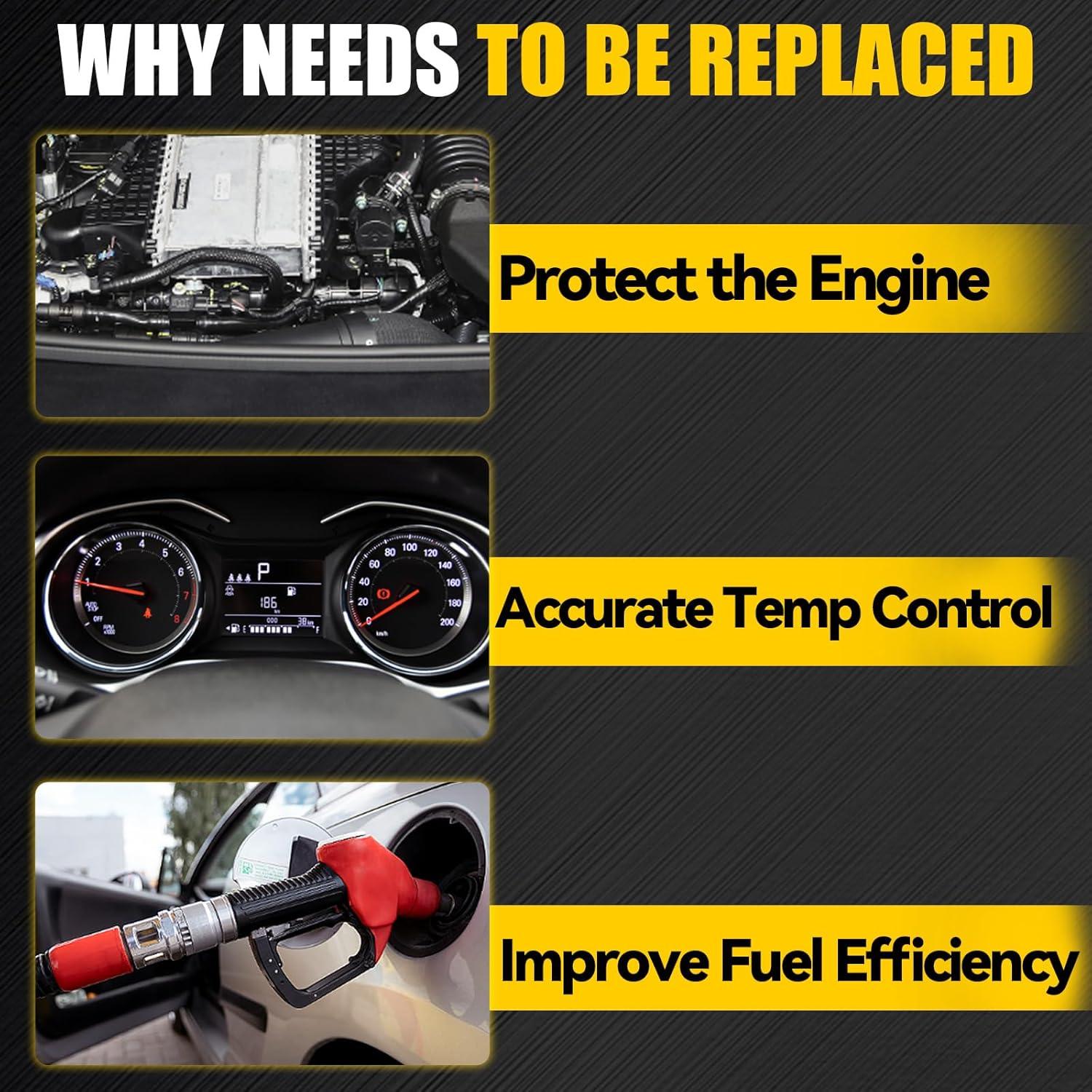 Termostato de Refrigerante MILIPARTS 11537642854 para BMW 2016-2021