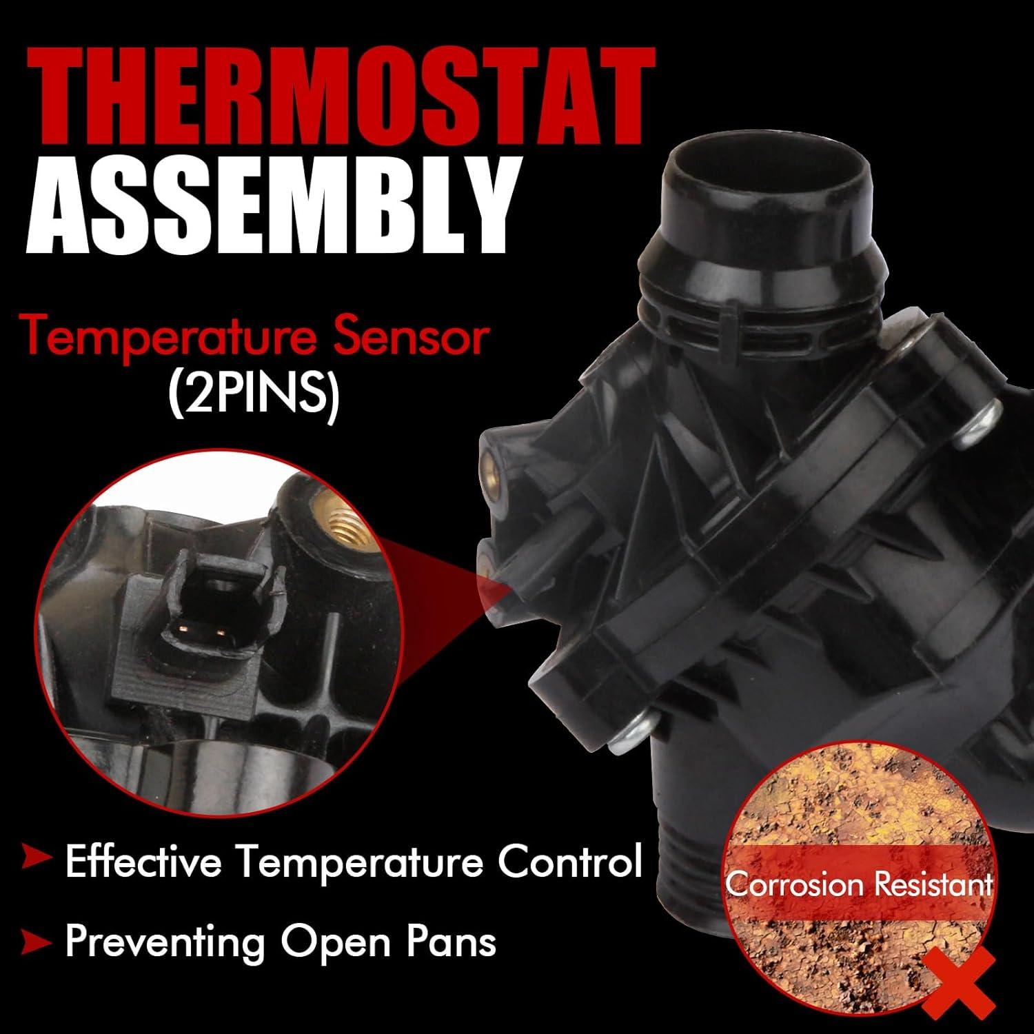 Conjunto Termostato Refrigerante MITZONE para BMW E70 E71 3.0L