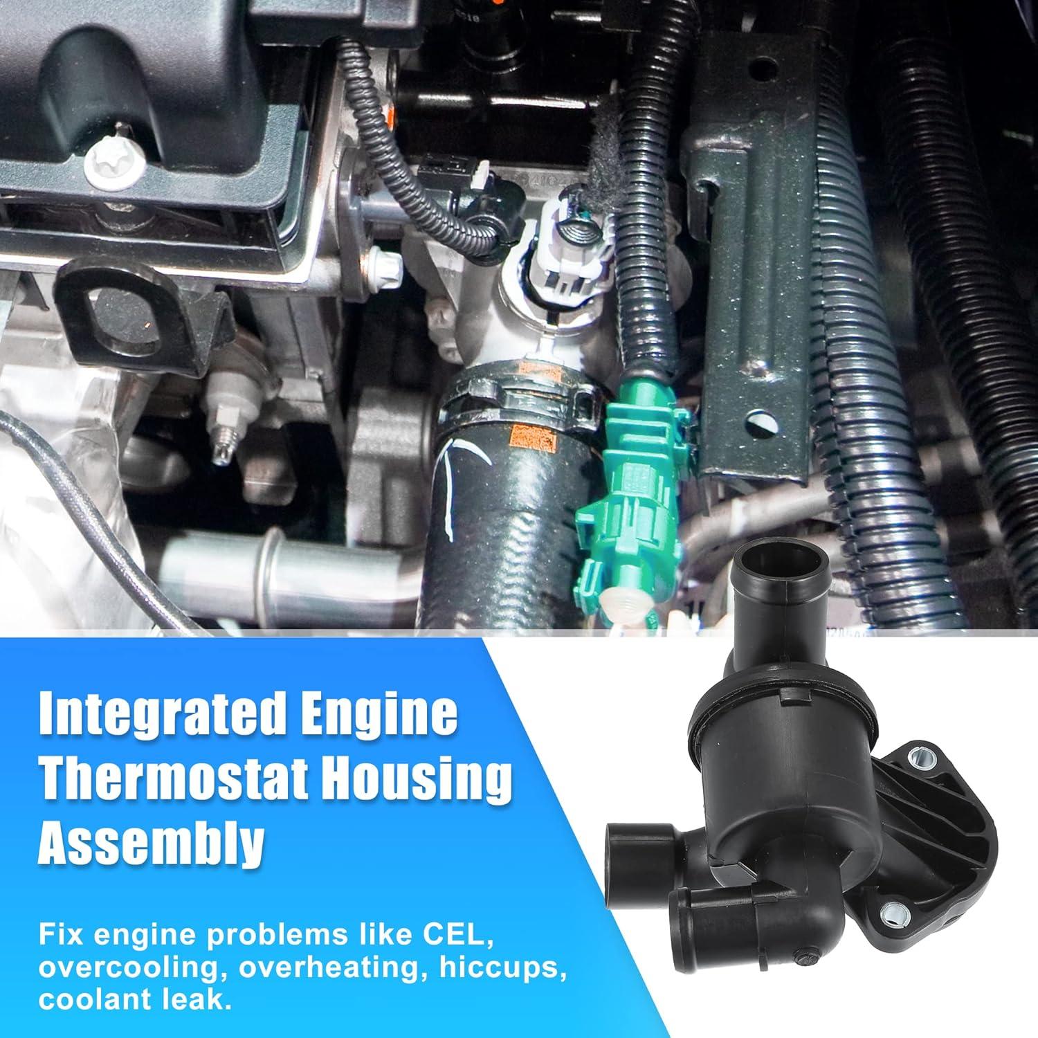 Carcasa de Termostato X AUTOHAUX para VW AMAROK 2.0 BiTDI