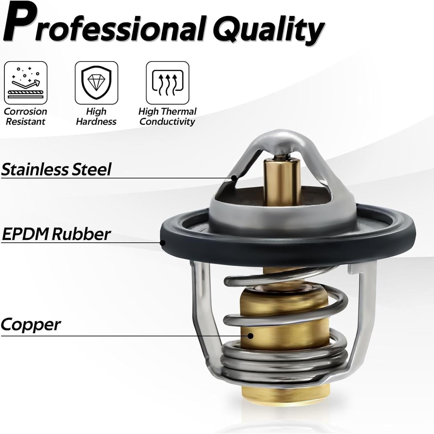 Termostato de Refrigerante KPALAG 82°C Compatible Suzuki