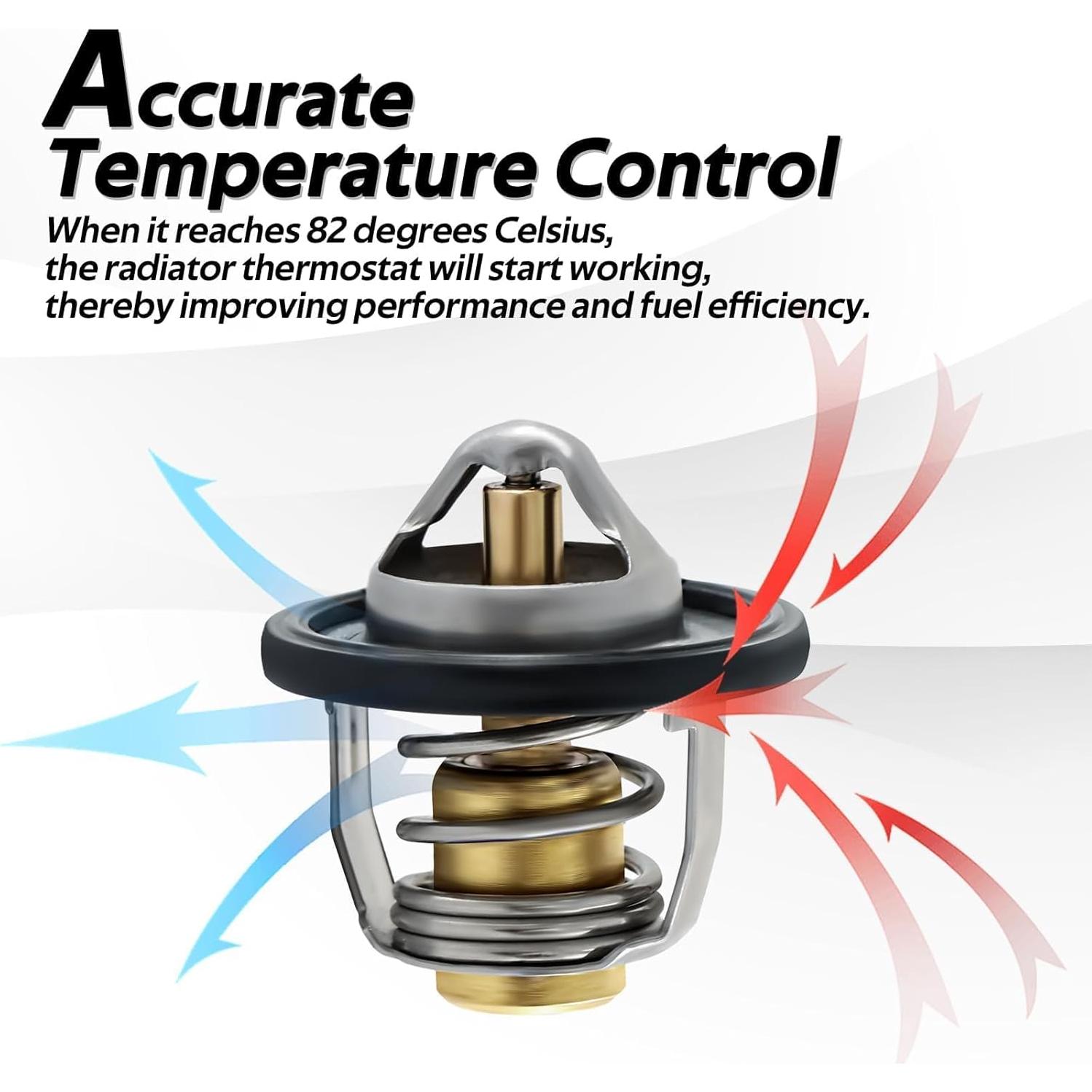 Termostato de Refrigerante KPALAG 82°C Compatible Suzuki