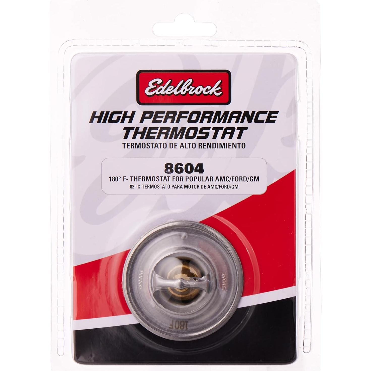 Termostato de Alto Flujo Edelbrock 8604 53 mm 180 Grados