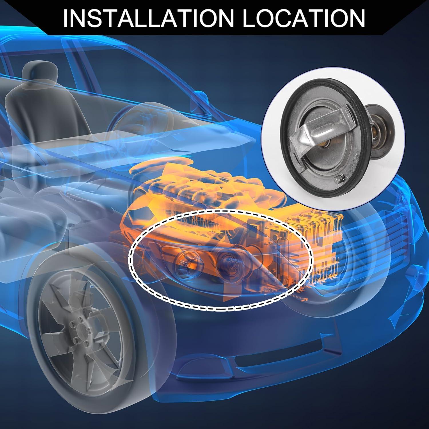 Termostato de Coche Hihaha para Peugeot 205 1992-1998