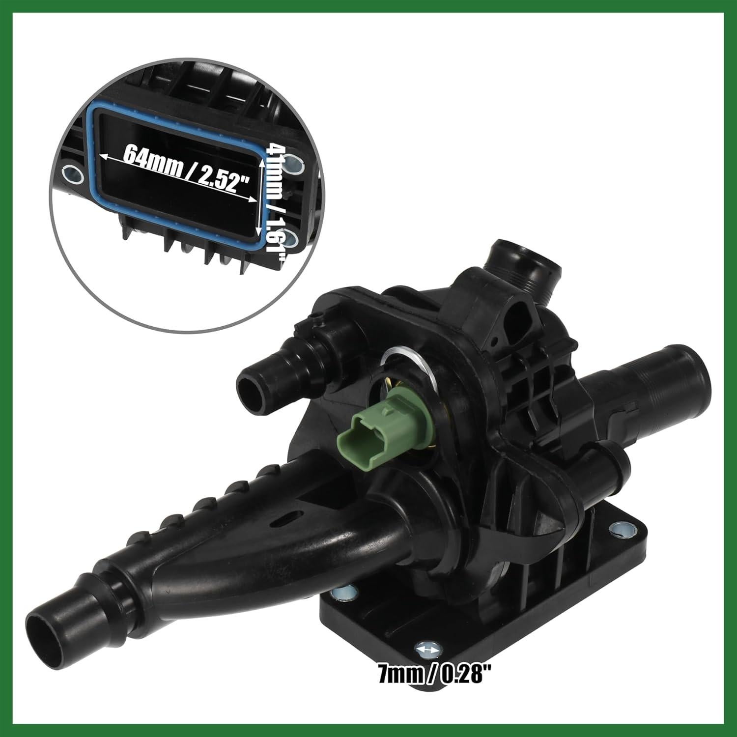 Carcasa de Termostato Motoforti para Peugeot 207 208 3008