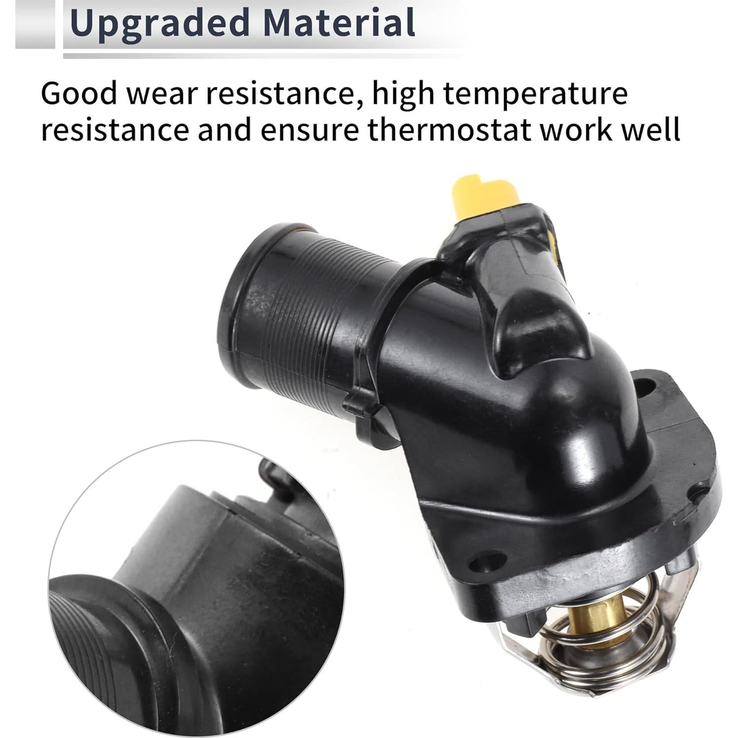 Conjunto de Carcasa de Termostato RATCHROLL para Peugeot 1007 2005-2017