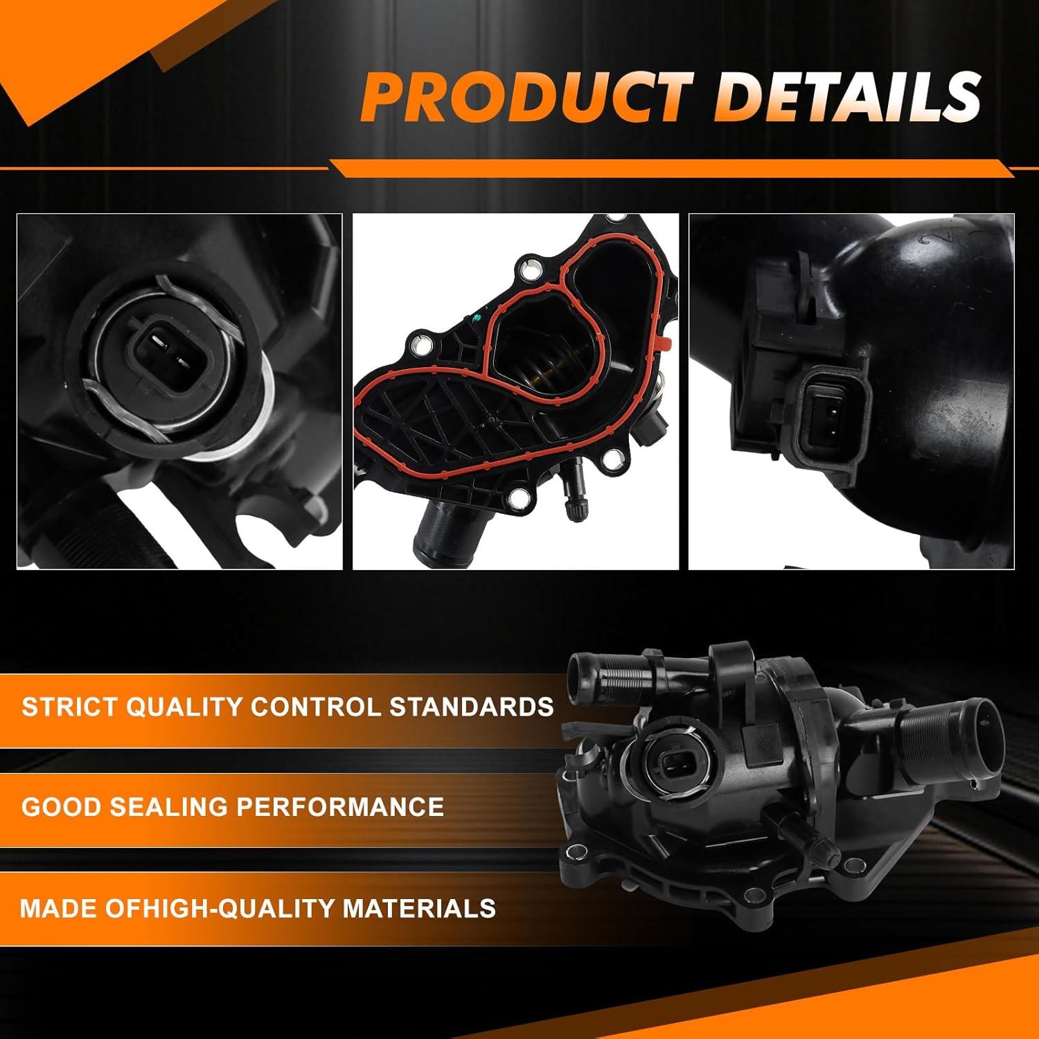 Carcasa de Termostato COPACHI para Renault Captur, Clio, Megane