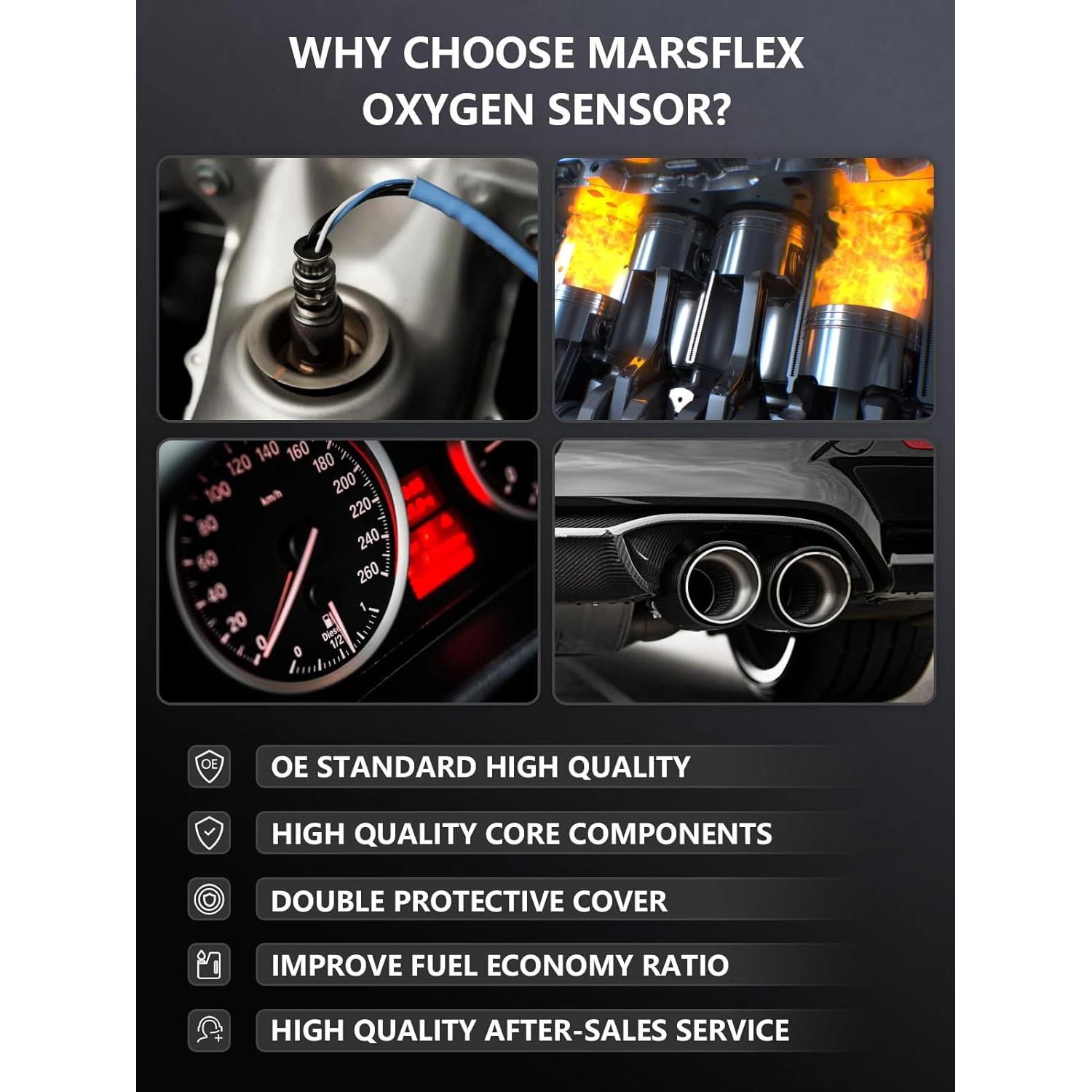 Sensor de Oxígeno O2 Marsflex 234-4622 Downstream 41.91cm