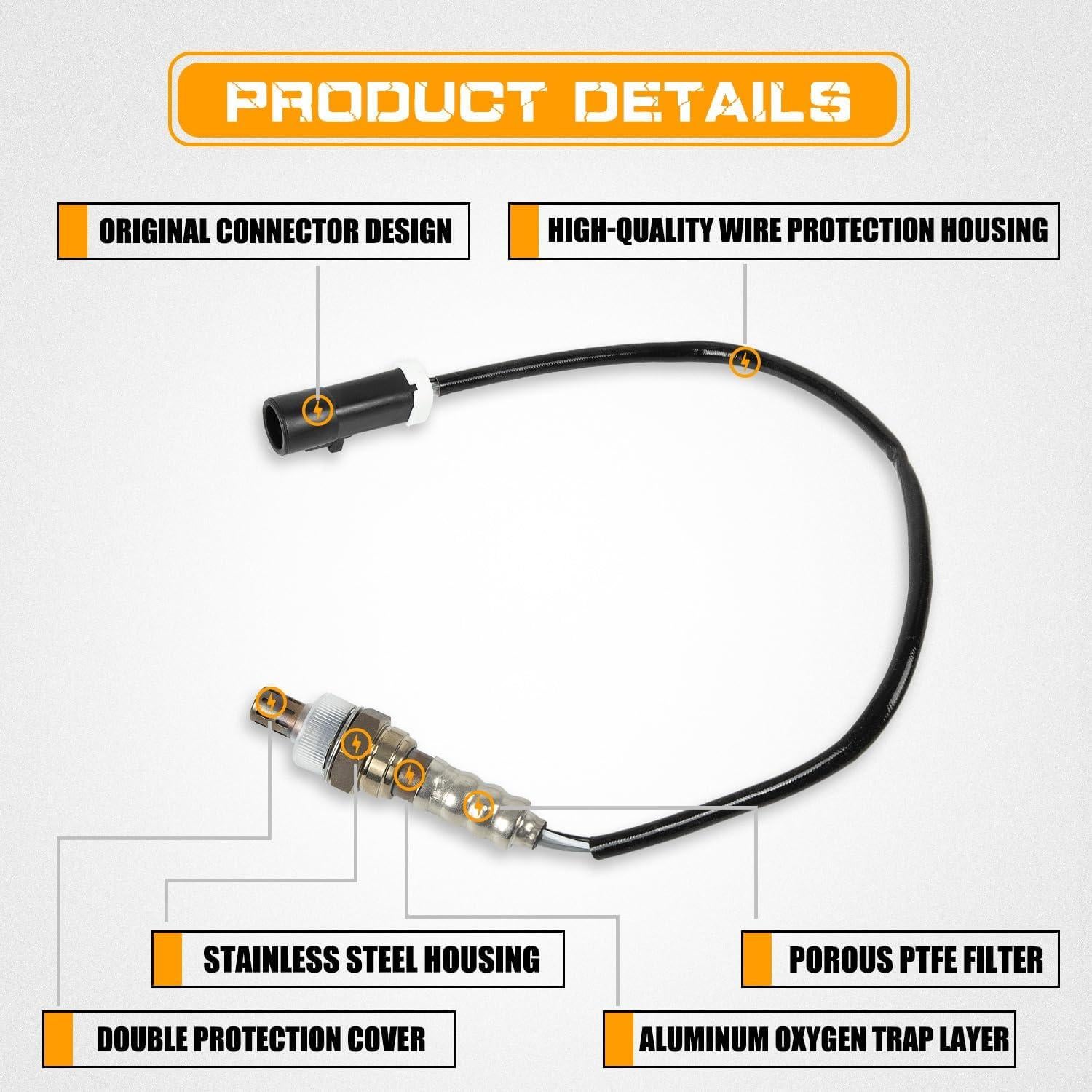 Sensor de Oxígeno RANSOTO WWJ286 Compatible Ford 1990-2014