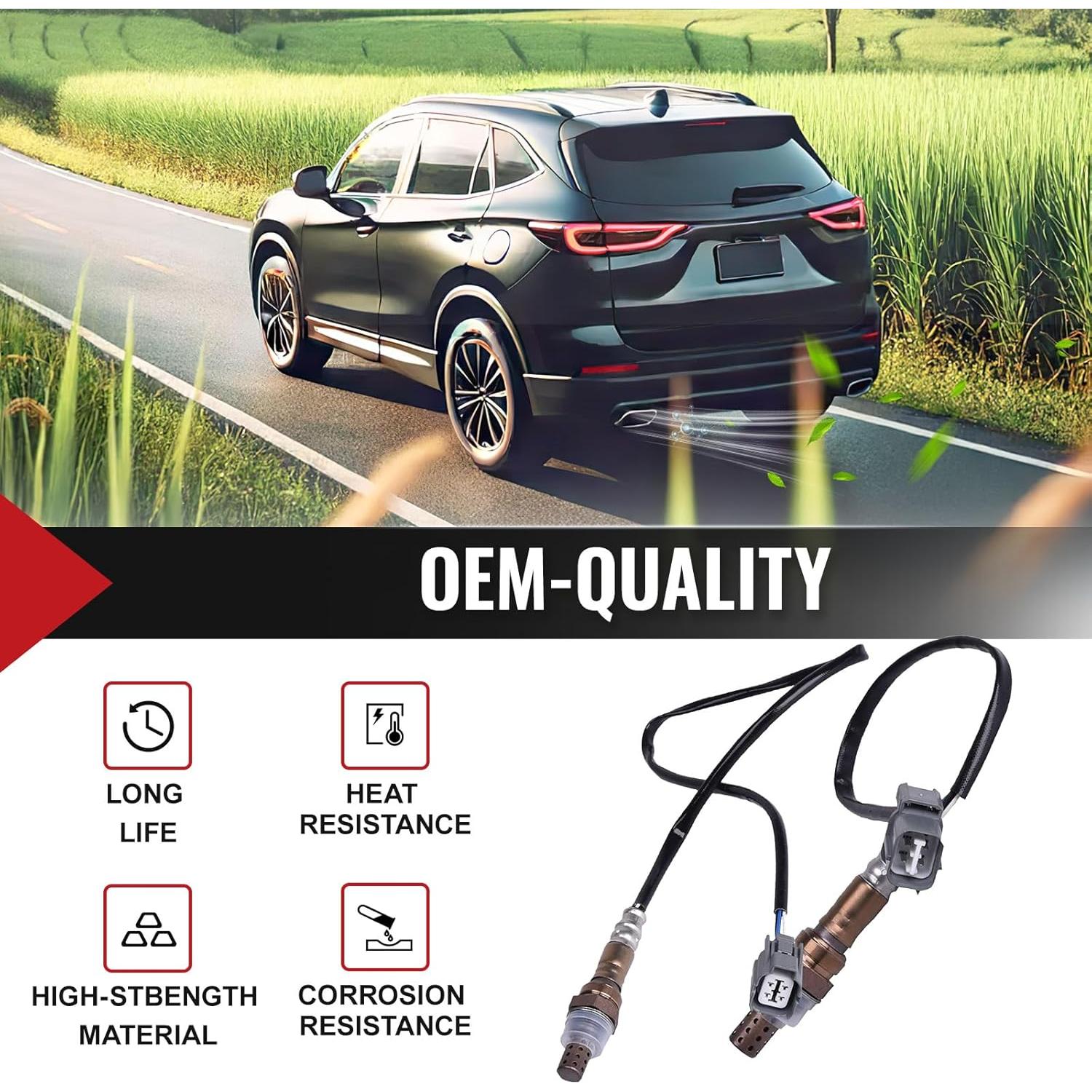 Sensor de Oxígeno Bapmic 234-4123 para Honda y Acura