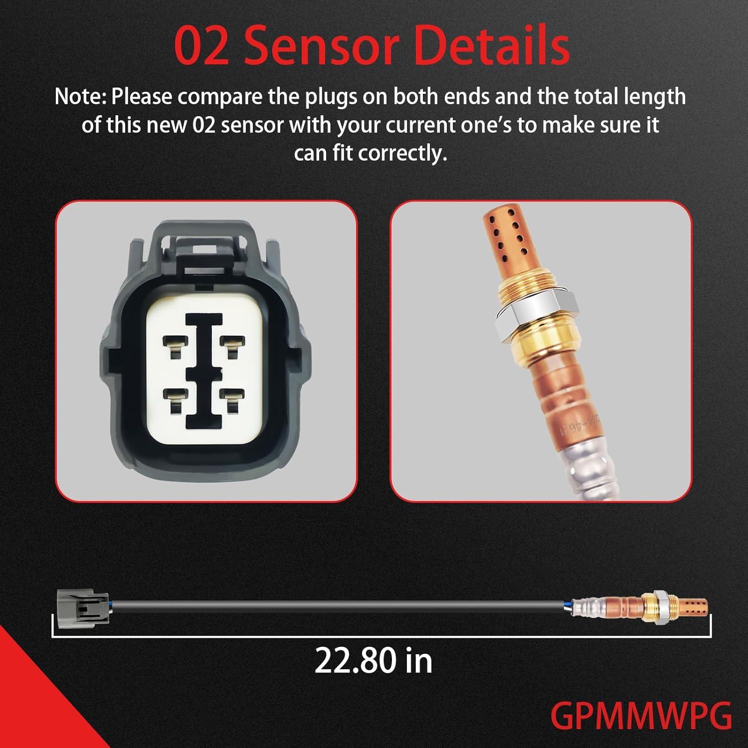 Sensor de Oxígeno GPMMWPG 234-4621 para Honda y Acura