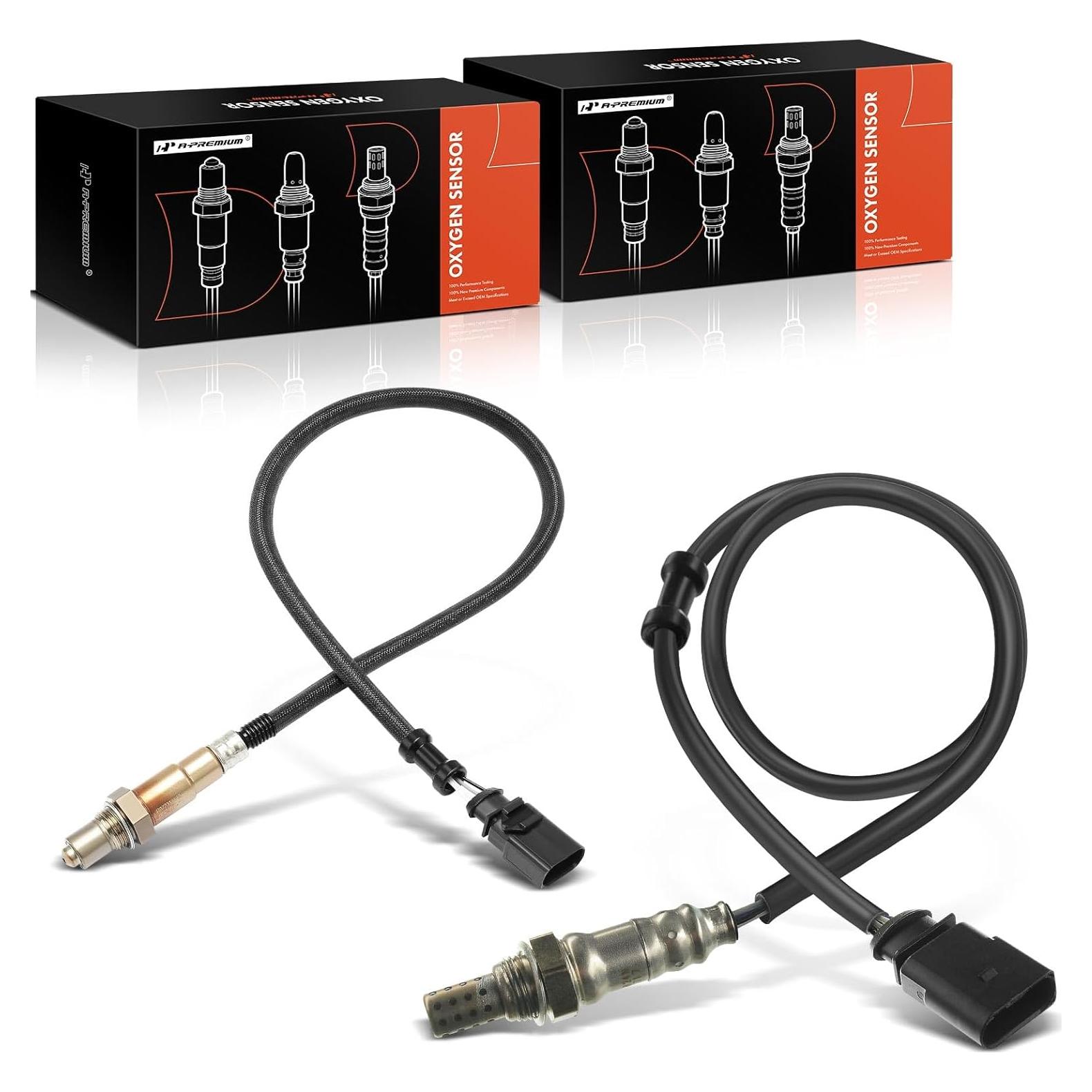 Sensor de Oxígeno O2 A-Premium para Volkswagen y Audi - Juego de 2