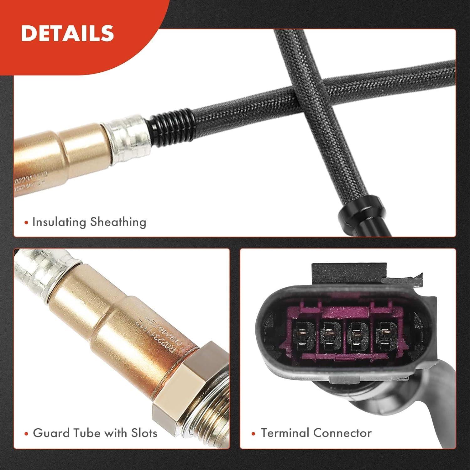 Sensor de Oxígeno O2 A-Premium para Volkswagen y Audi - Juego de 2