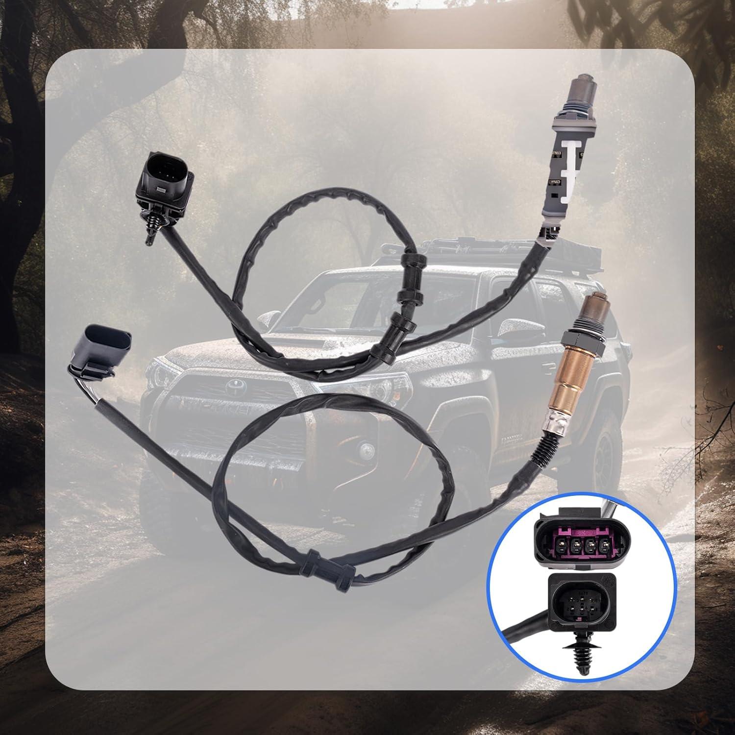 Sensor de Oxígeno O2 Yeoflagtrade Juego de 2 para Audi