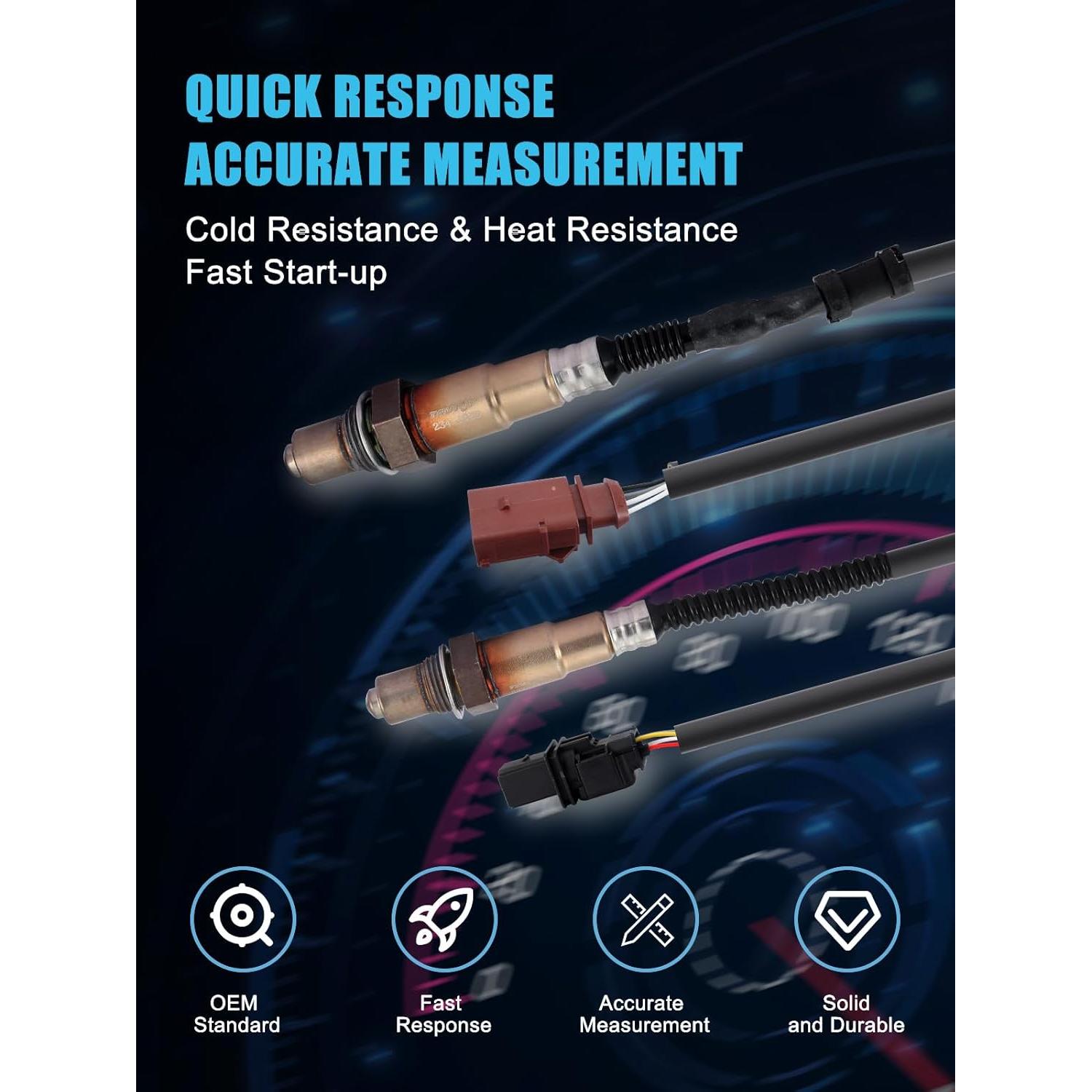 Sensor de Oxígeno O2 TAUTOY 234-4829 234-5102 para Audi A4