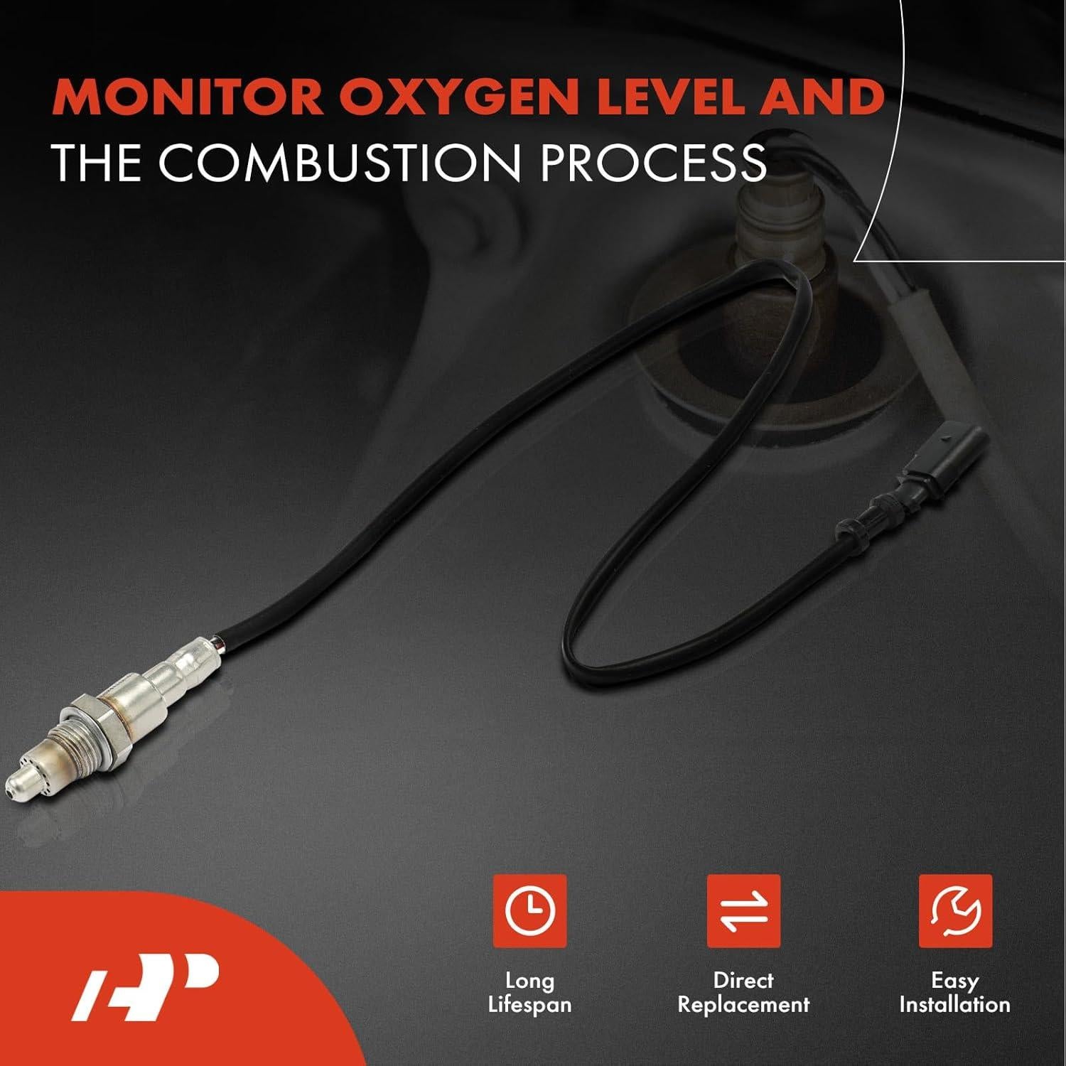 Sensor de Oxígeno A-Premium 250-241142 Compatible Volkswagen y Audi