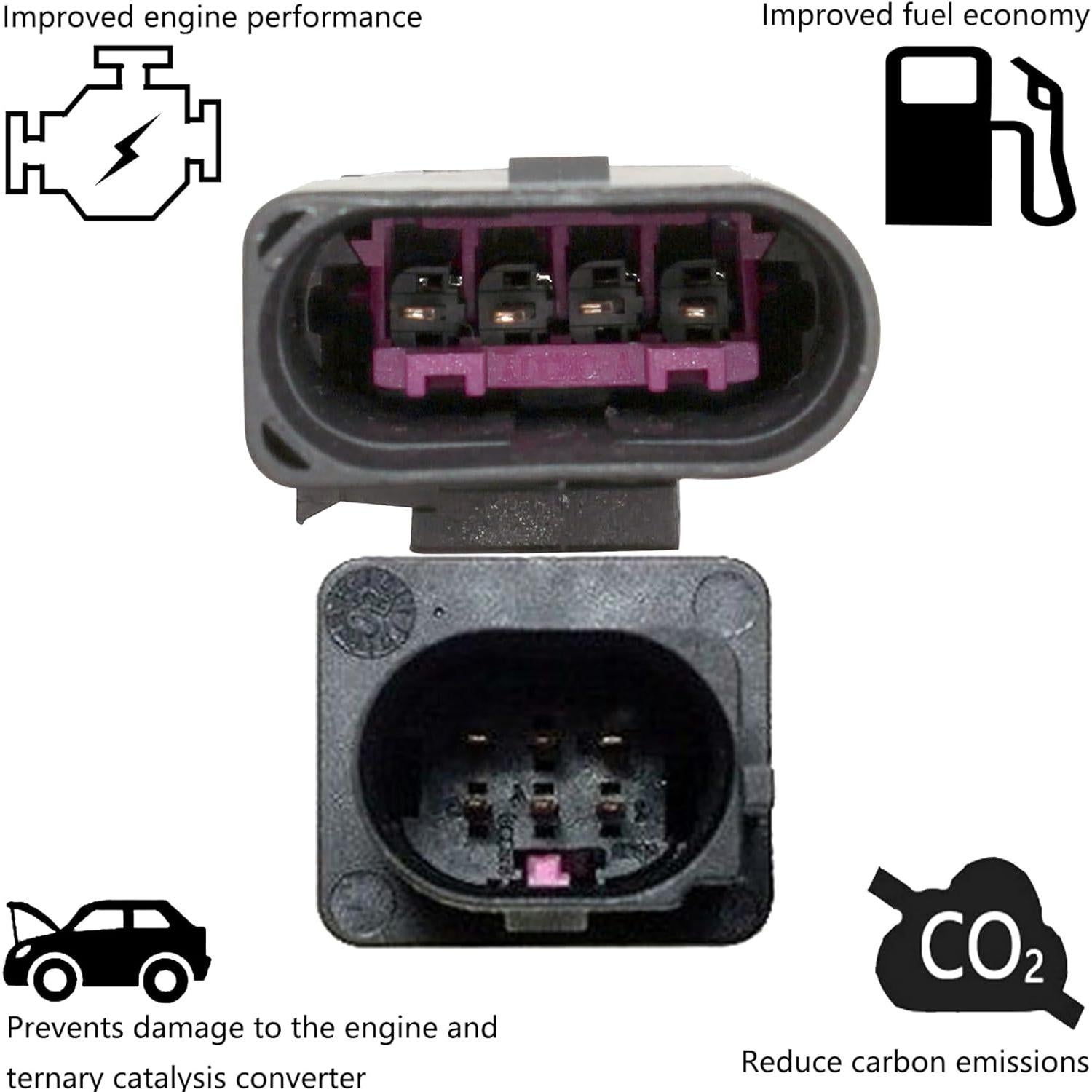 Sensores de Oxígeno Dropwater 4 Piezas para Audi S5 4.2L 2008-2012