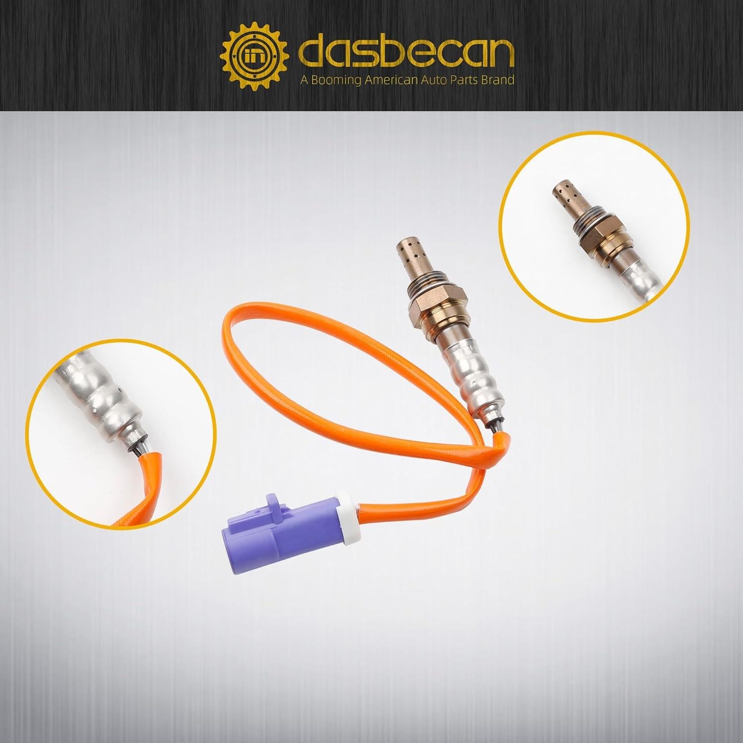 Sensor de Oxígeno O2 Dasbecan Upstream y Downstream Ford Fiesta 1.6L