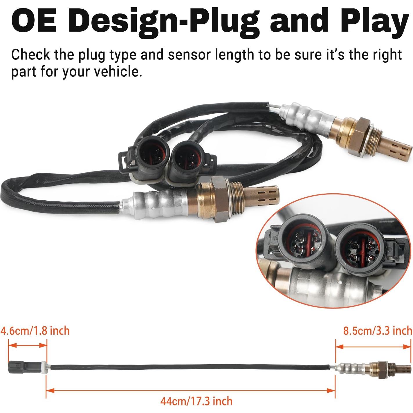 Sensor de Oxígeno BELKEBIR 15717 Compatible Ford y Mazda