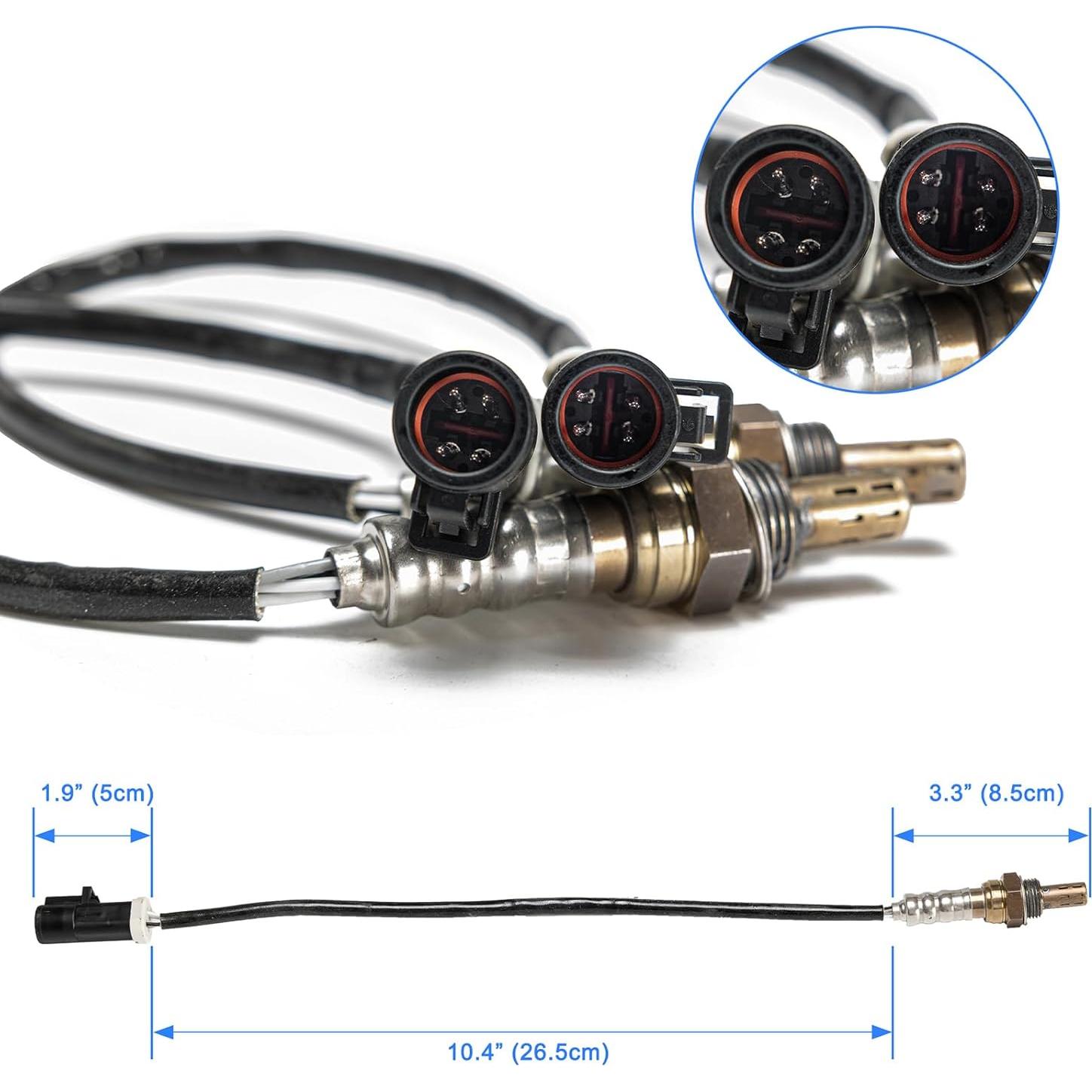 Sensor de Oxígeno Aoerzn 2Pcs Upstream Downstream O2