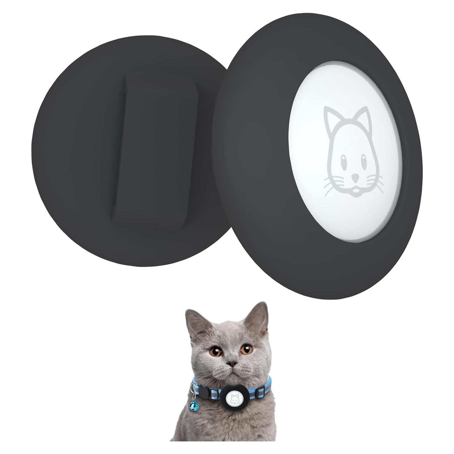 Soporte para Collar de Airtag SimpleThings, Silicona 2 Pzs