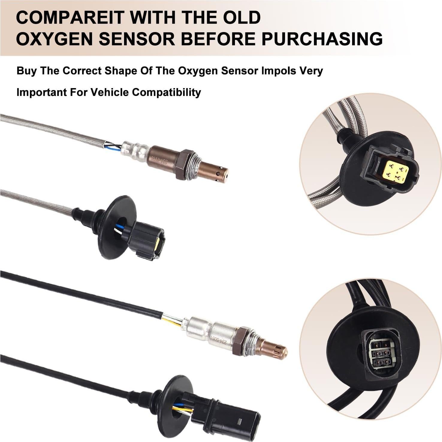 Sensor de Oxígeno O2 Compatible Mitsubishi Lancer y Outlander