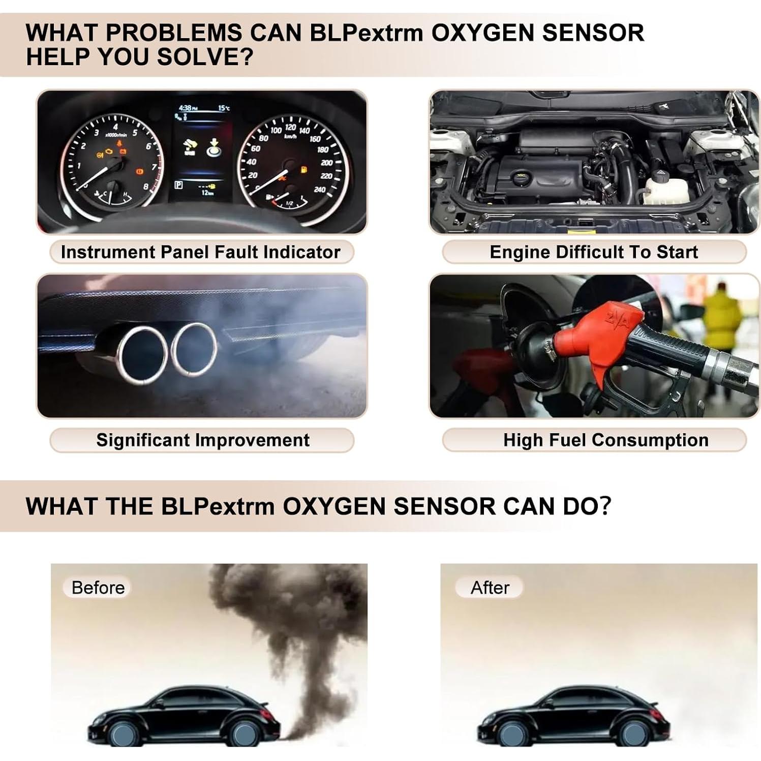 Sensor de Oxígeno O2 Compatible Mitsubishi Lancer y Outlander