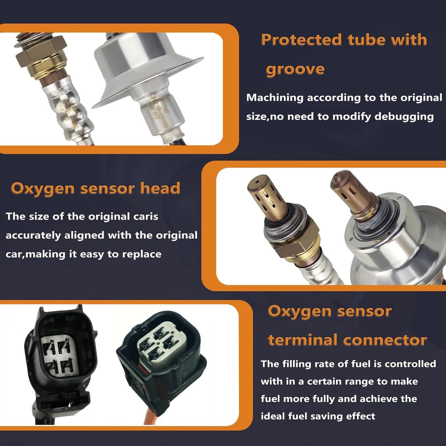 Sensor de Oxígeno Upstream Downstream FFFauto 2006-2015 Honda Civic