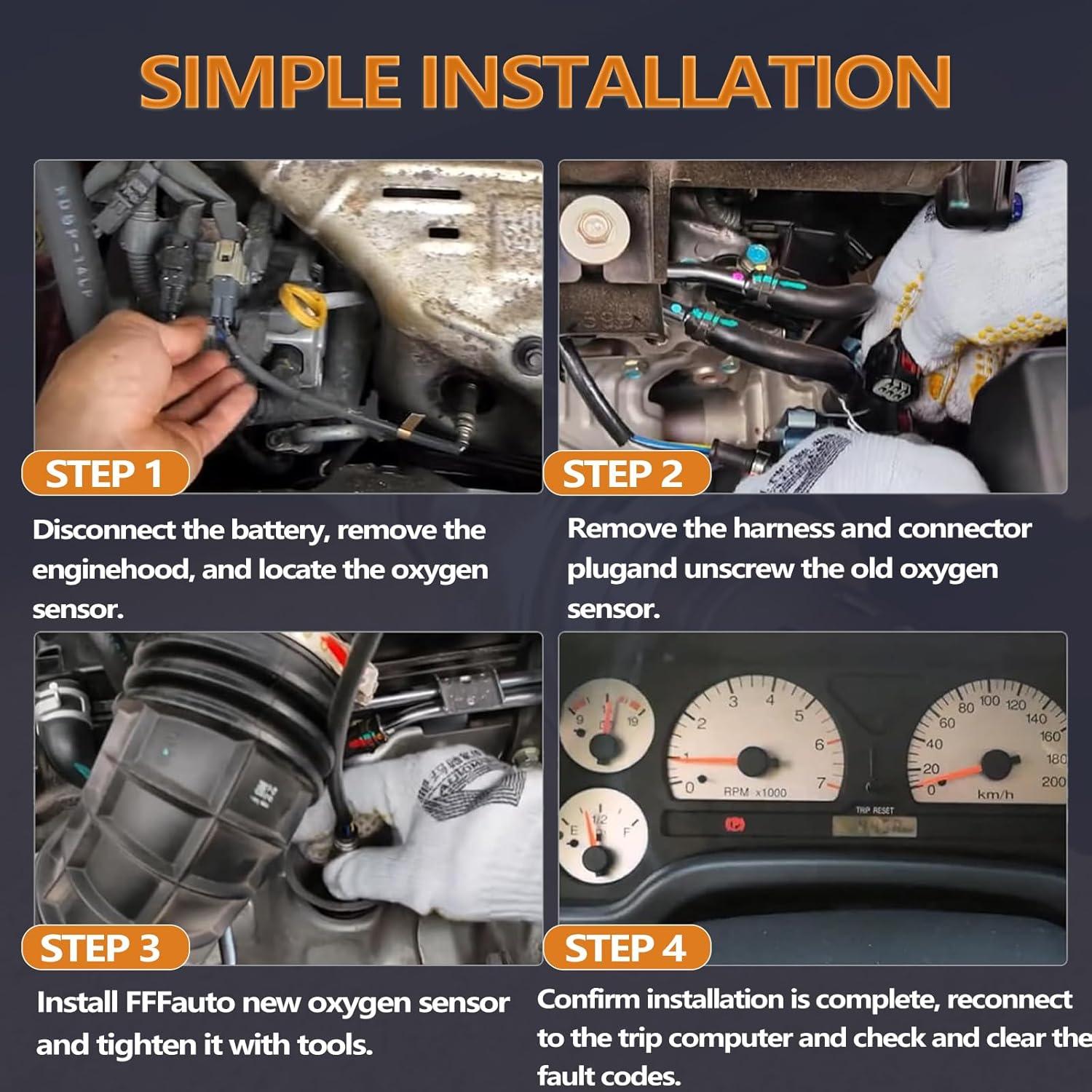 Sensor de Oxígeno Upstream Downstream FFFauto 2006-2015 Honda Civic