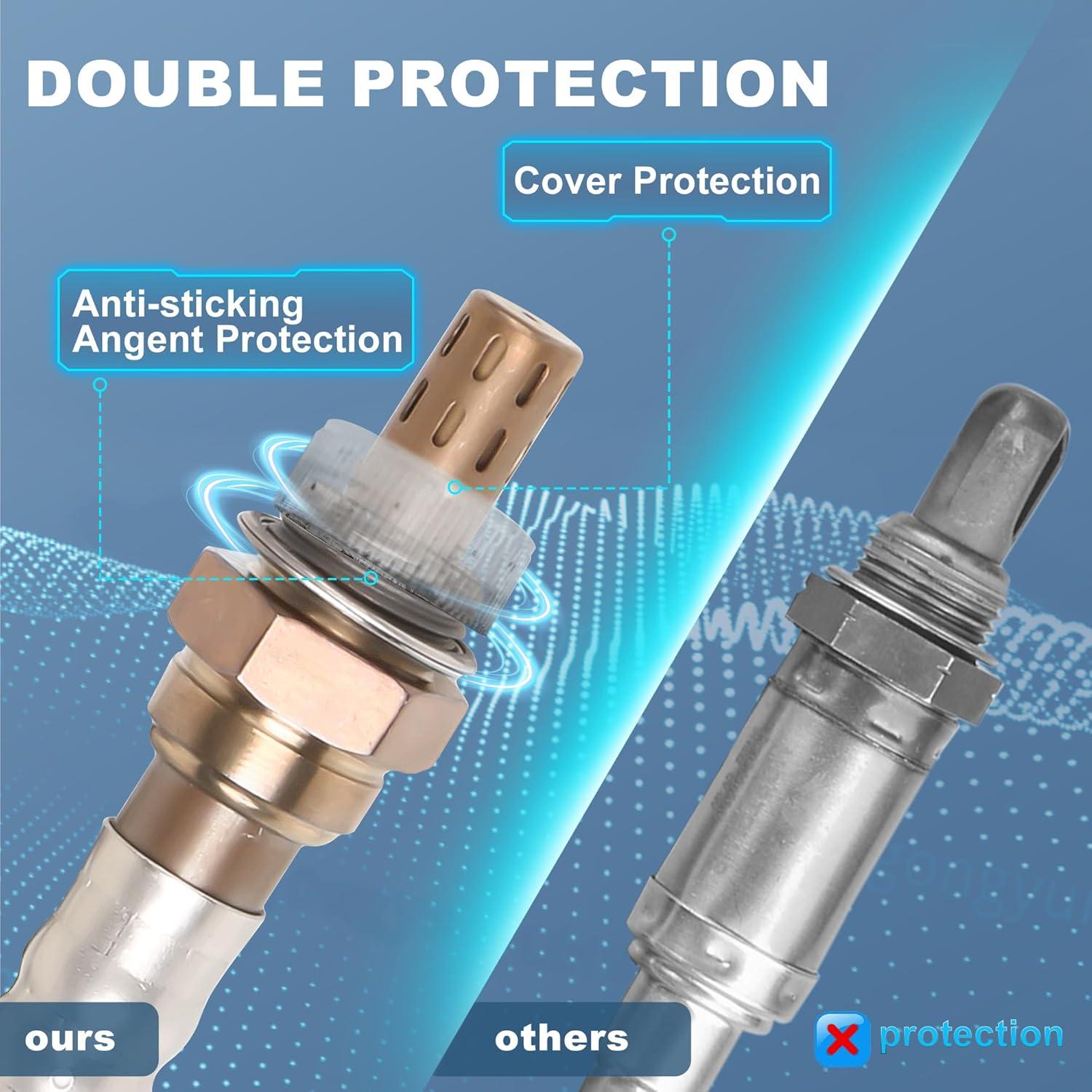 Sensor de Oxígeno KUIPERAUTO Juego de 4 para BMW y Land Rover