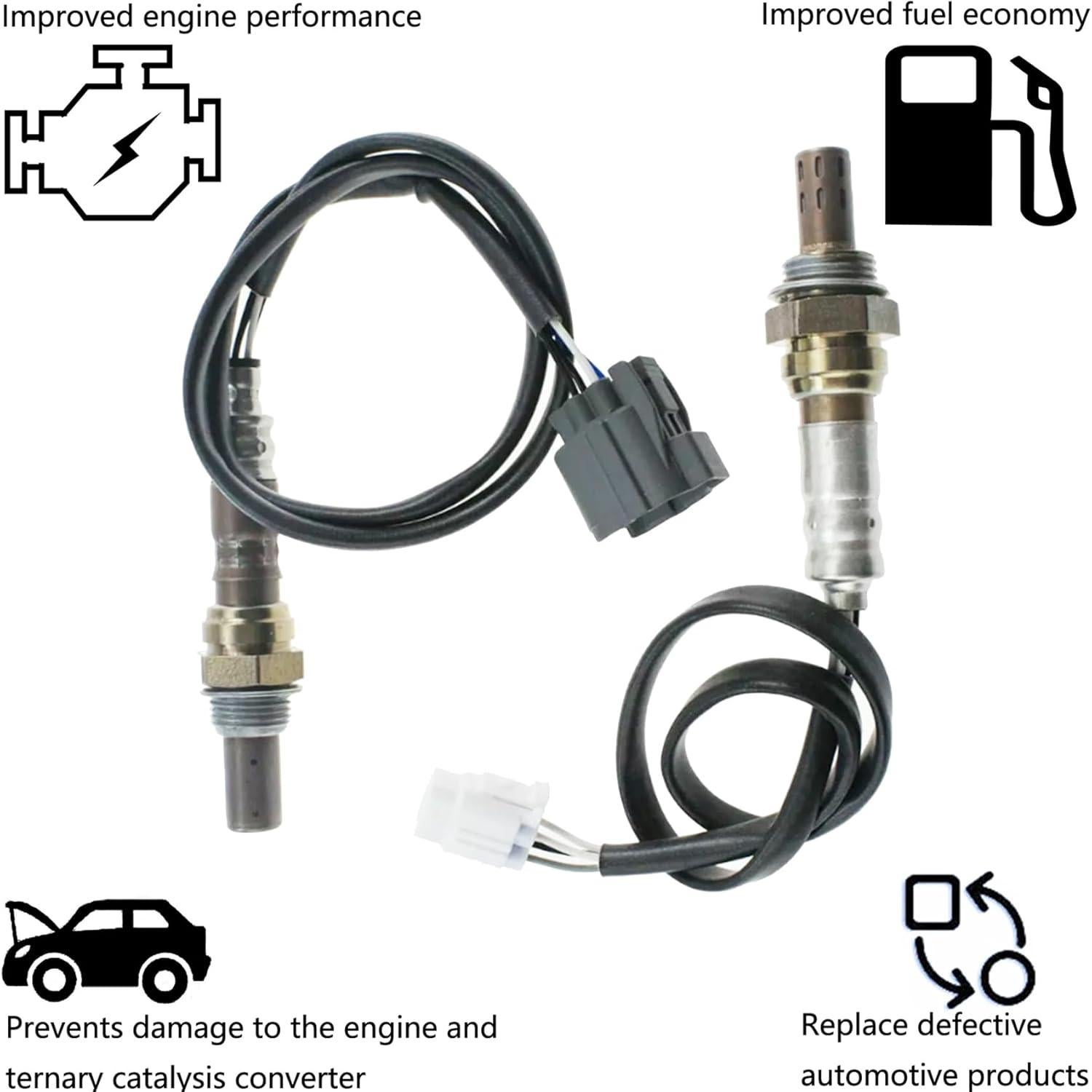 Sensores de Oxígeno Dropwater 2 Piezas para Subaru 2.5L