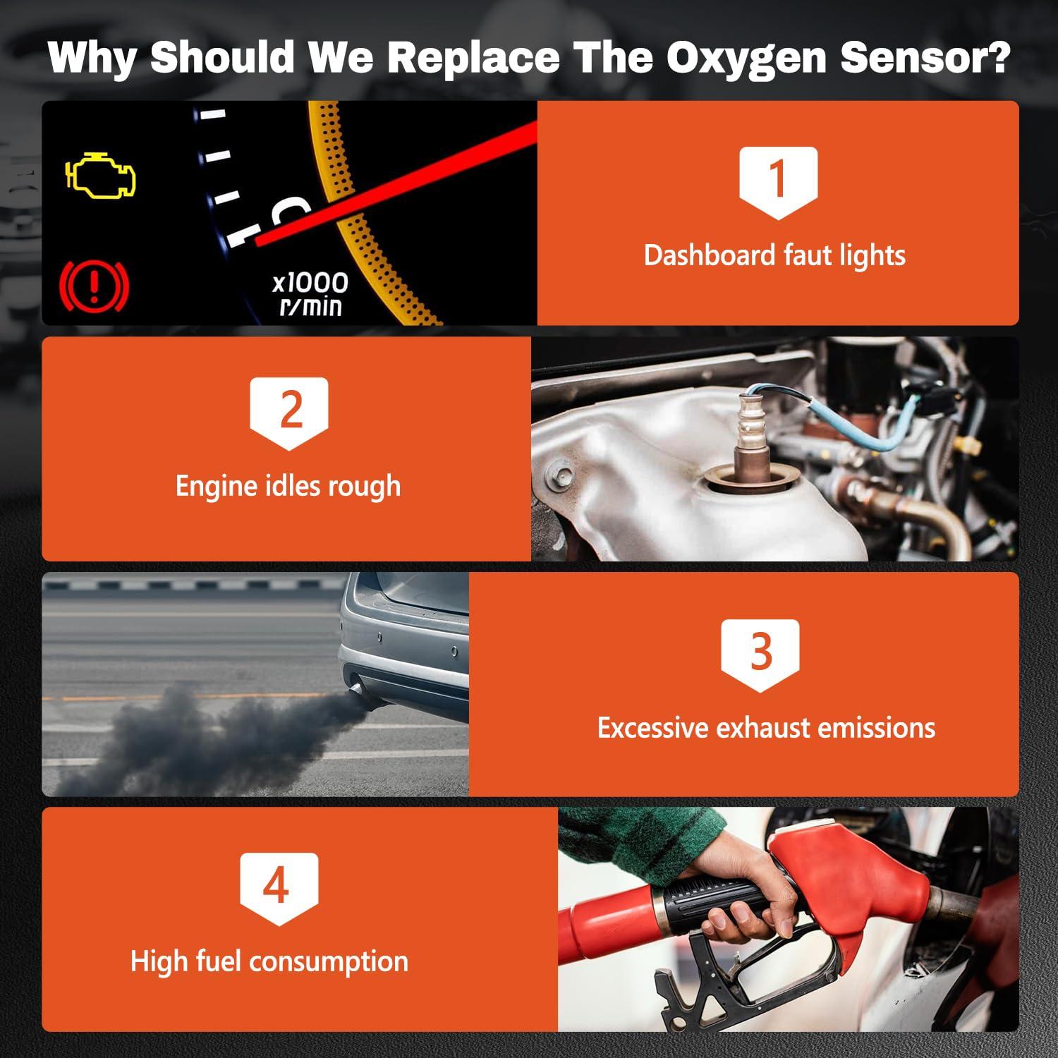 Sensor de Oxígeno Subaru 2 PCS 2013-2020 H4 2.0L 2.5L