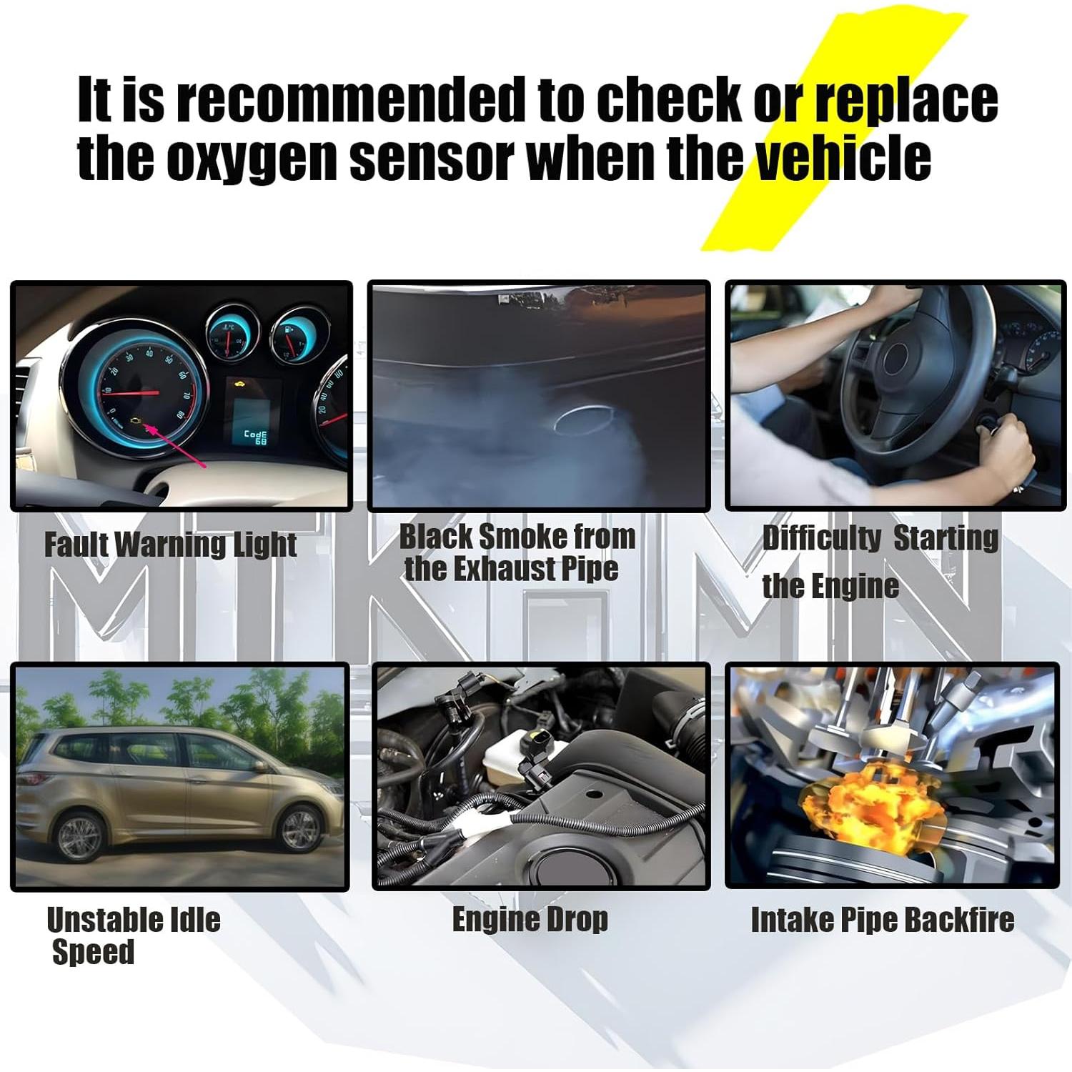 Sensor de Oxígeno O2 MTKHMN 2PCS Compatible Subaru