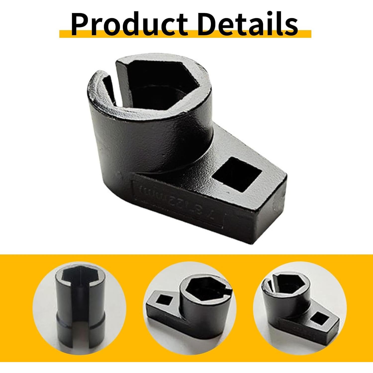 Socket de Sensor de Oxígeno Offset Jitrendo 22 mm 3/8"