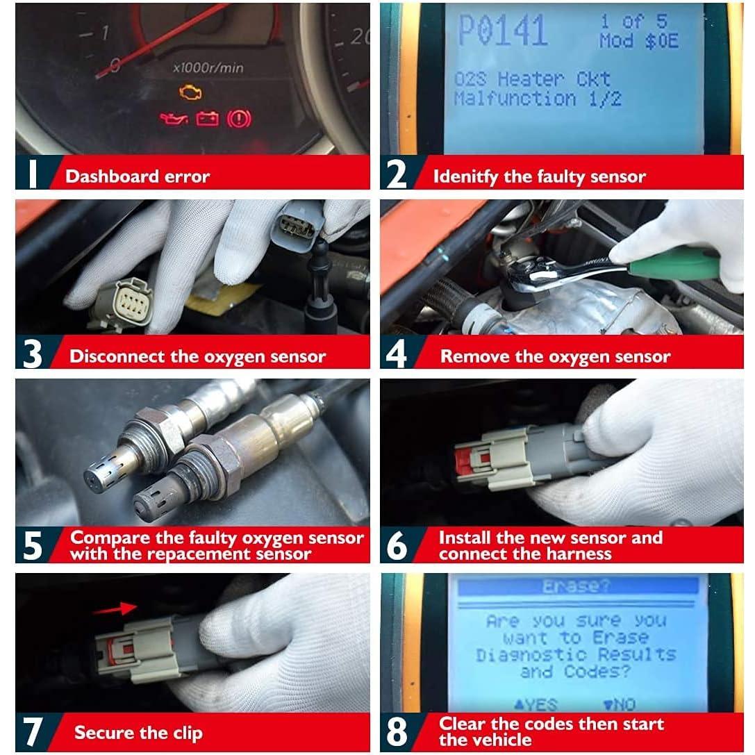 Sensor de Oxígeno O2 TINJO 234-4630 Compatible Lexus