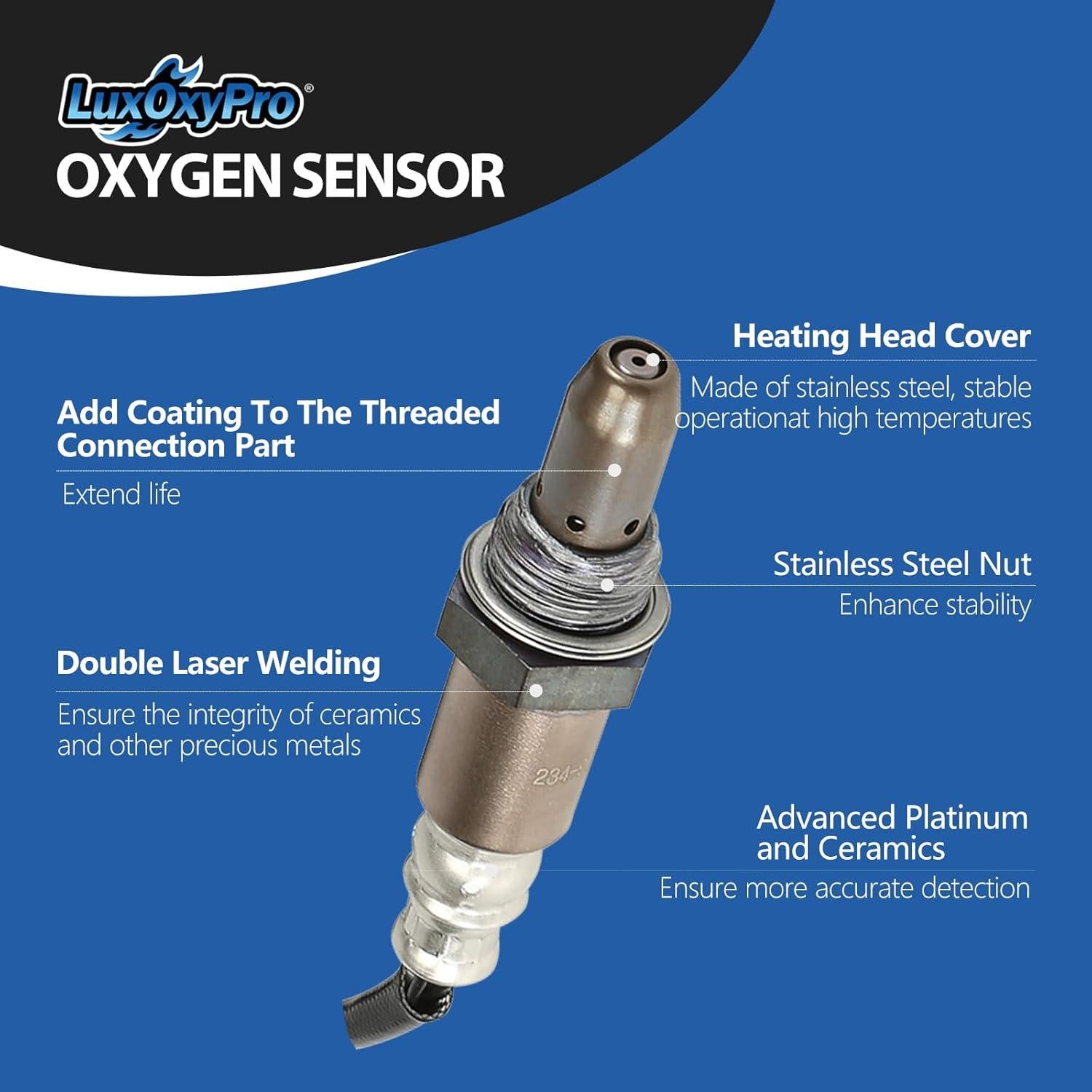 Sensor de Oxígeno LuxOxyPro para Nissan e Infiniti 2015-2022